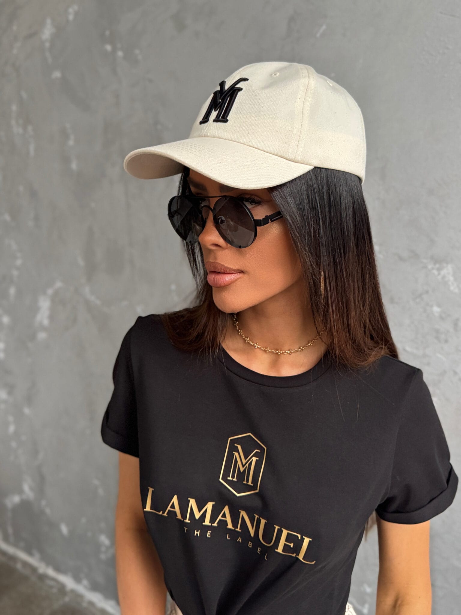 Czapka FESTIVE vanilla LAMANUEL - obrazek 2