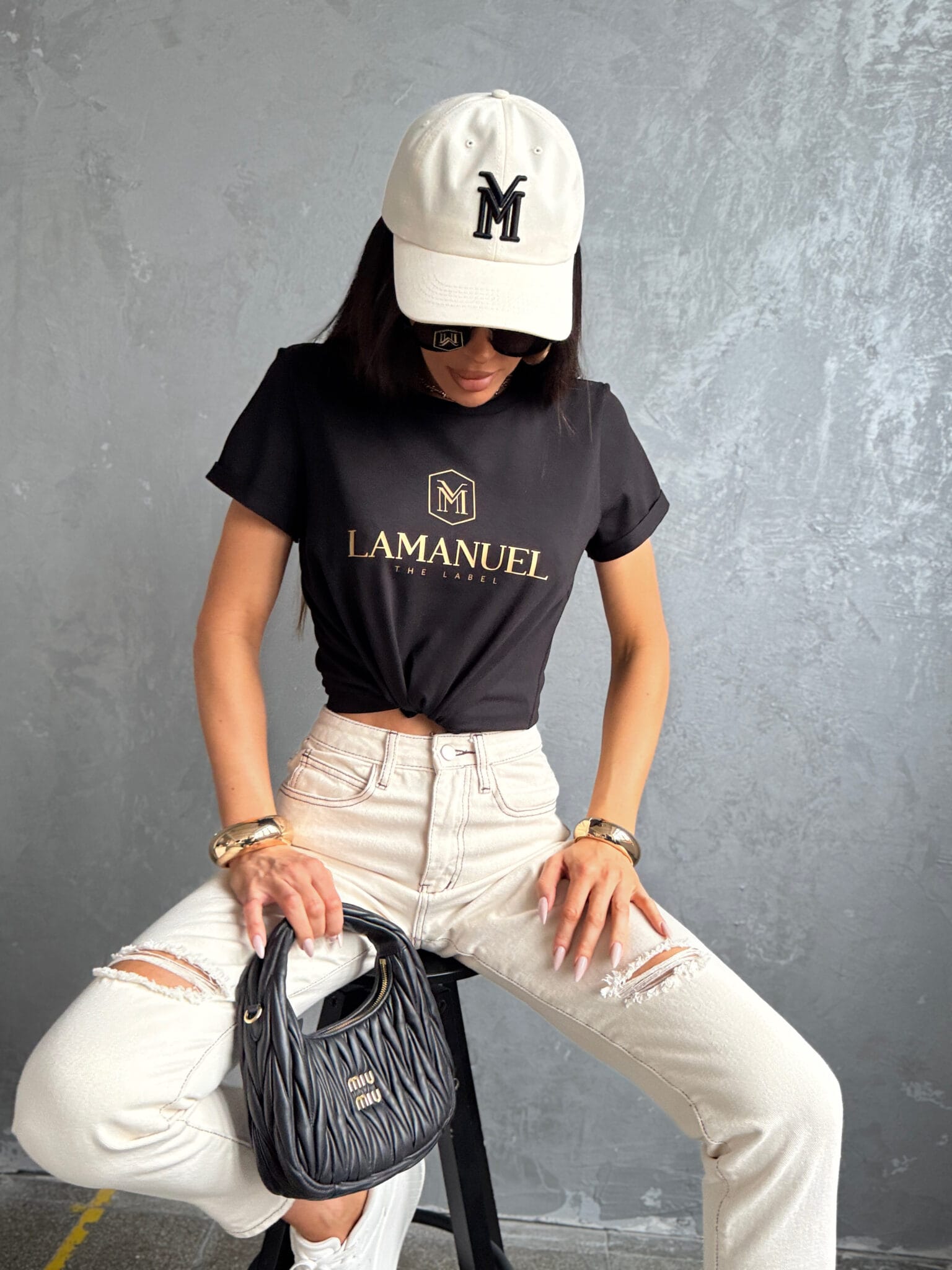 Czapka FESTIVE vanilla LAMANUEL - obrazek 10