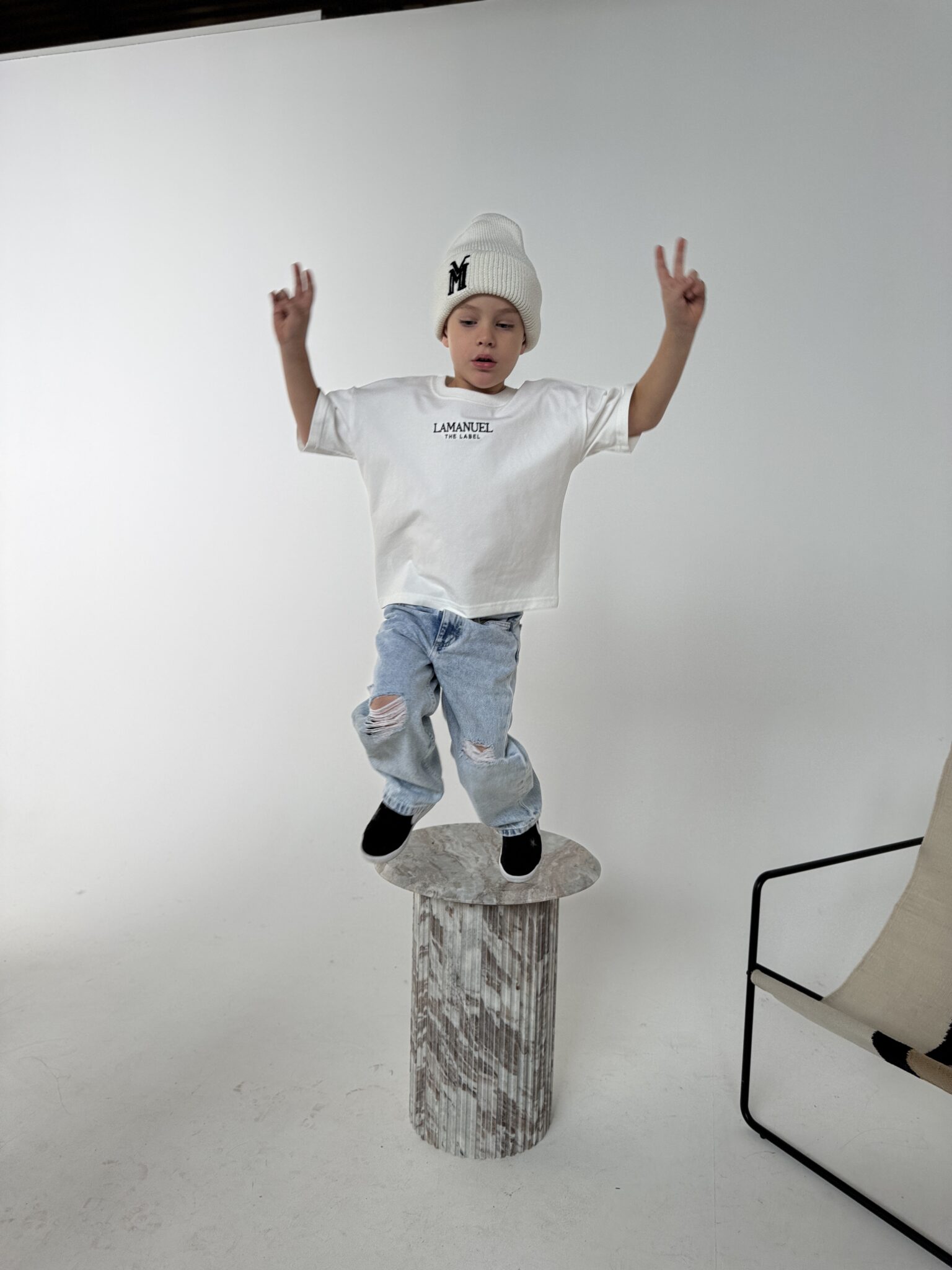 Tshirt PURE ecru LAMANUEL - obrazek 6