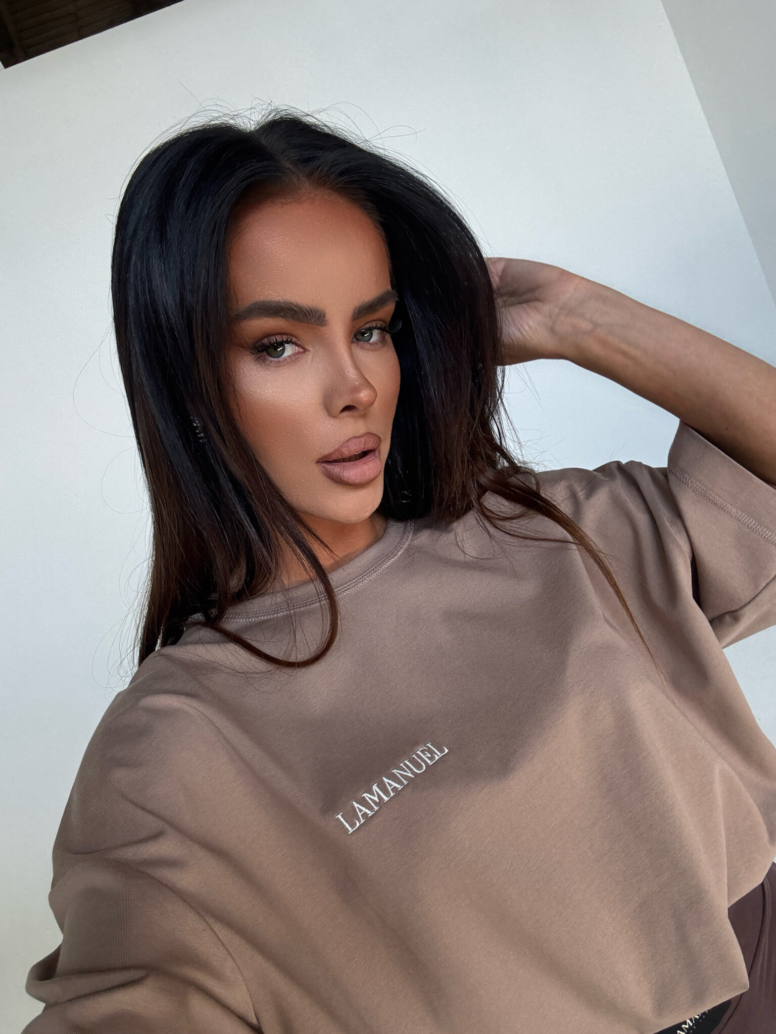 Tshirt HUNT latte LAMANUEL - obrazek 9