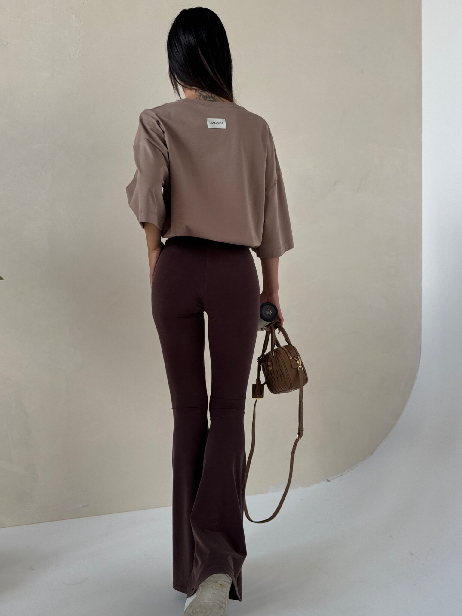 Tshirt HUNT latte LAMANUEL - obrazek 7