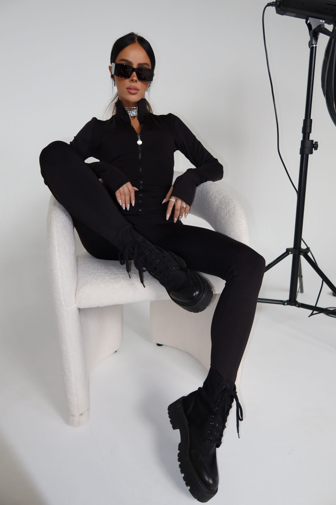 Kombinezon HEAVY czarny LAMANUEL - obrazek 2