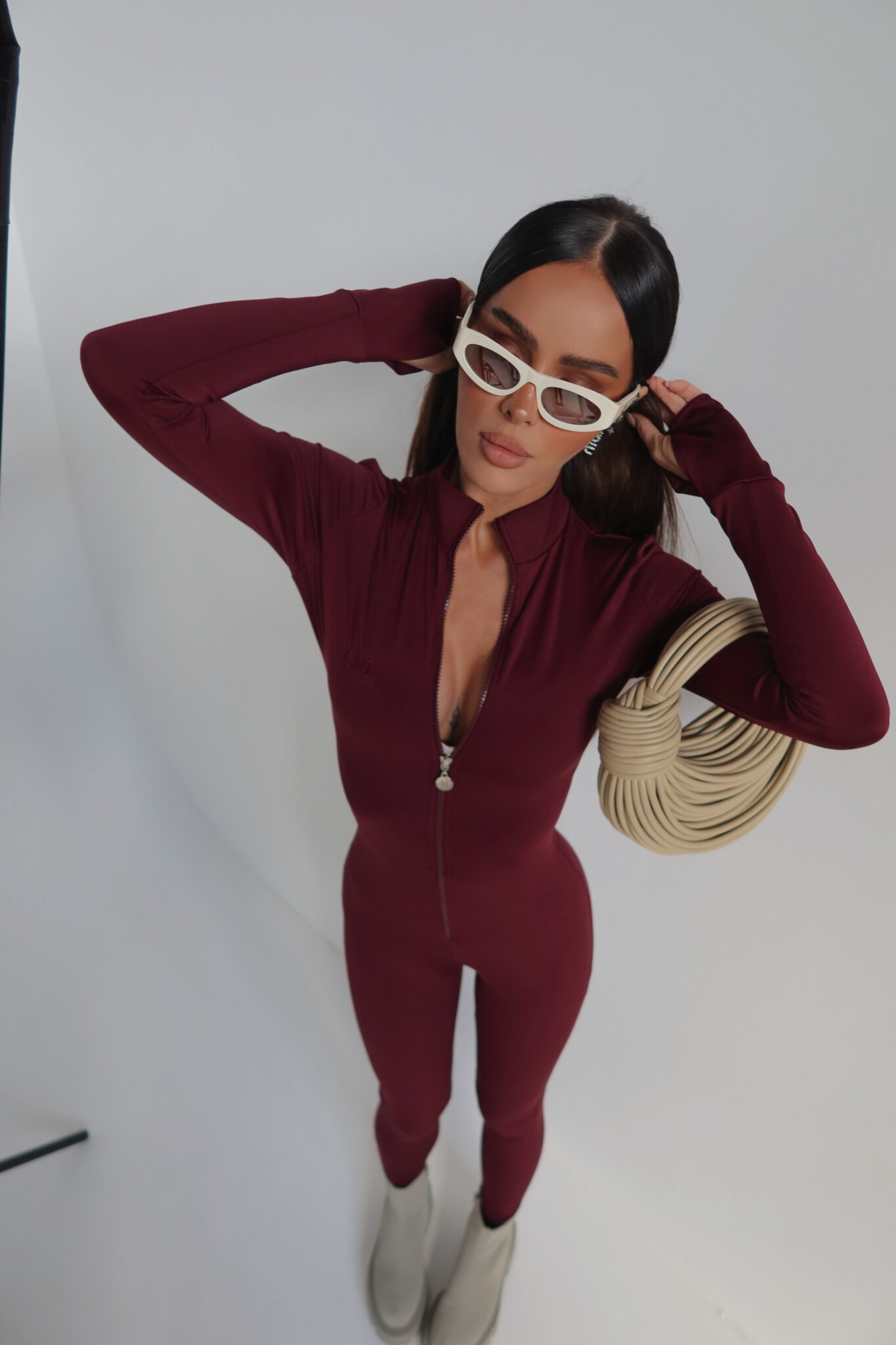 Kombinezon HEAVY bordo