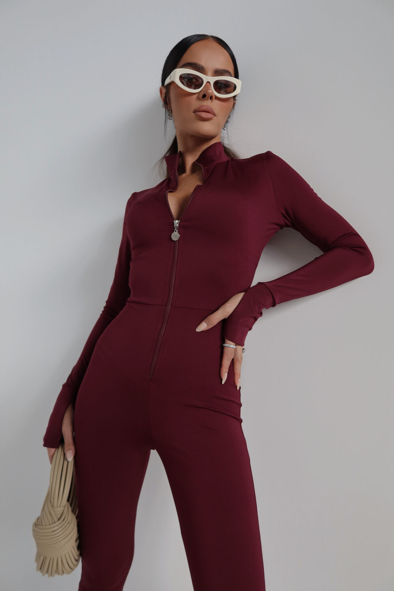 Kombinezon HEAVY bordo LAMANUEL - obrazek 3