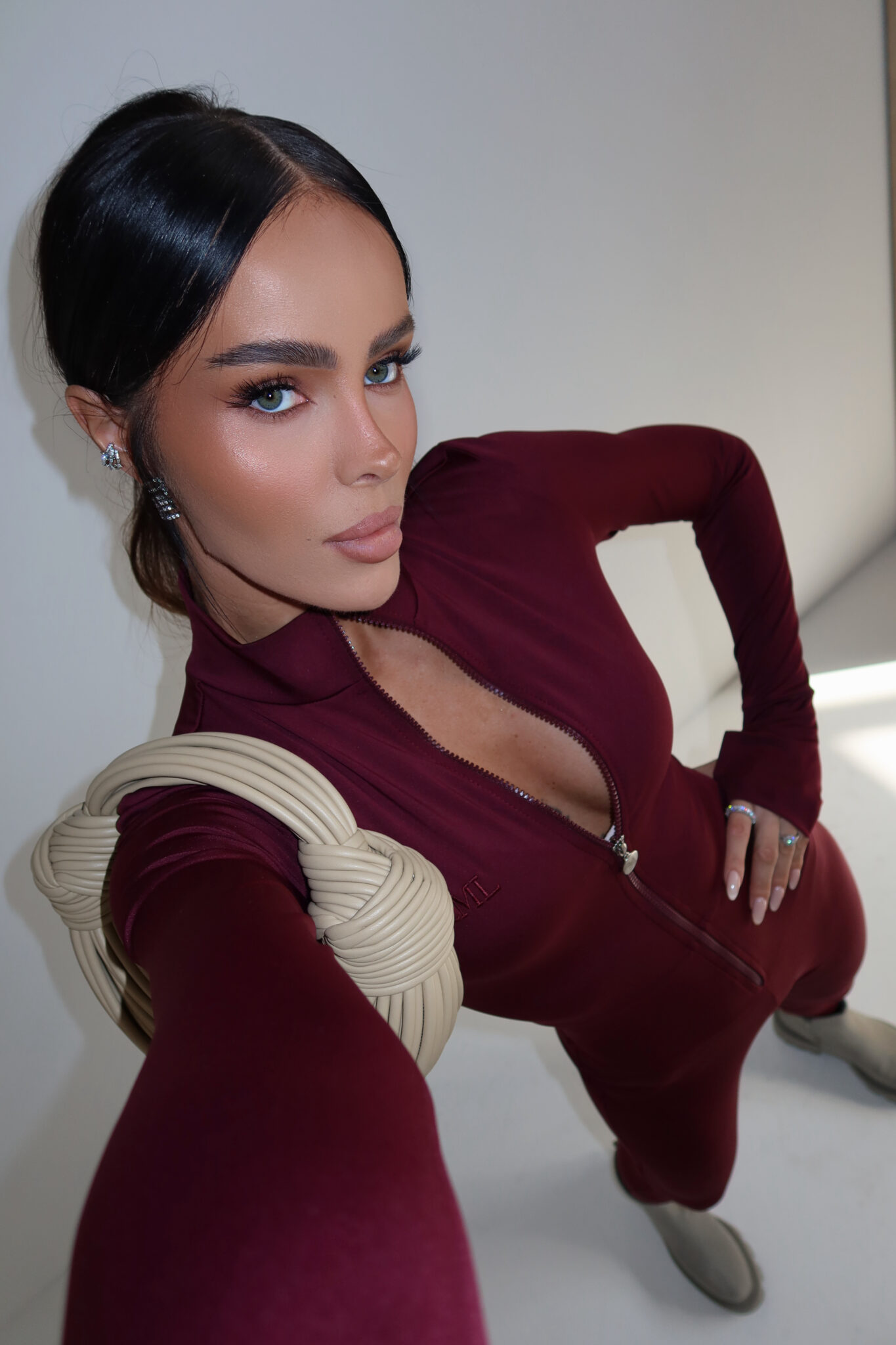 Kombinezon HEAVY bordo LAMANUEL - obrazek 2