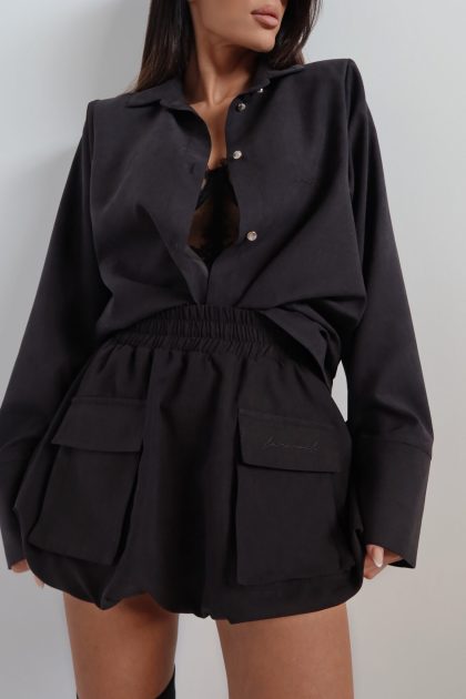 Spódnica VELVET czarna