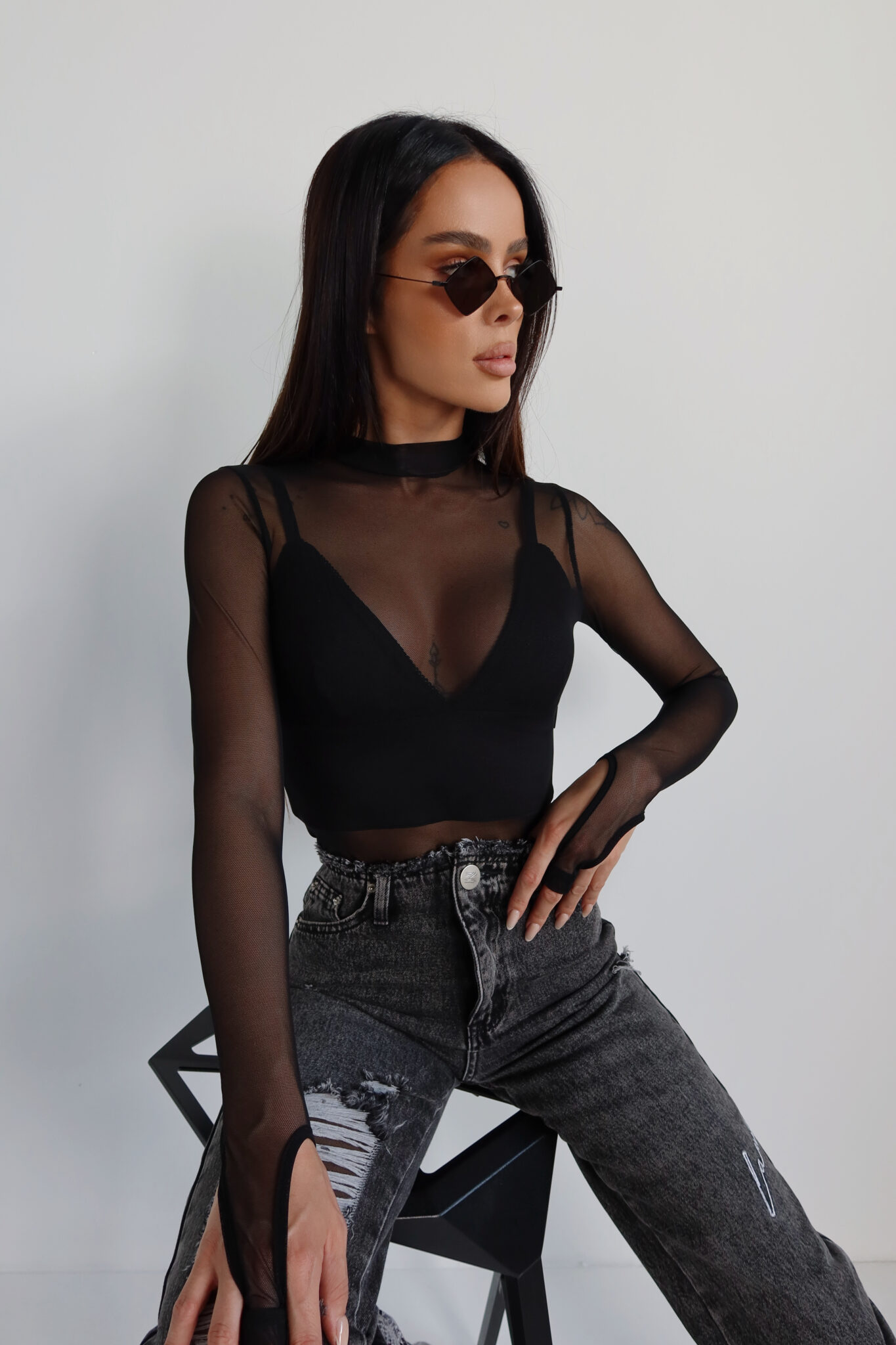 Body SLASH czarne LAMANUEL - obrazek 7