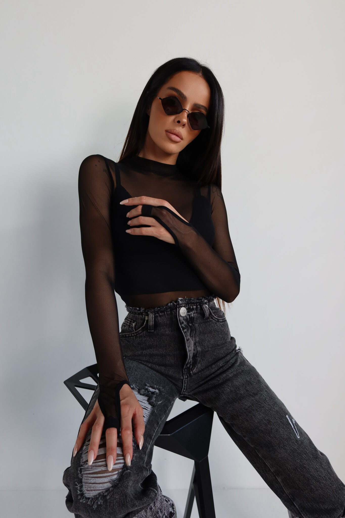 Body SLASH czarne LAMANUEL - obrazek 4