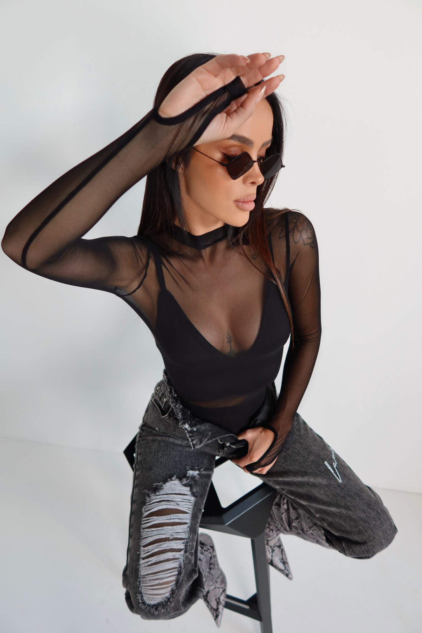 Body SLASH czarne LAMANUEL - obrazek 6