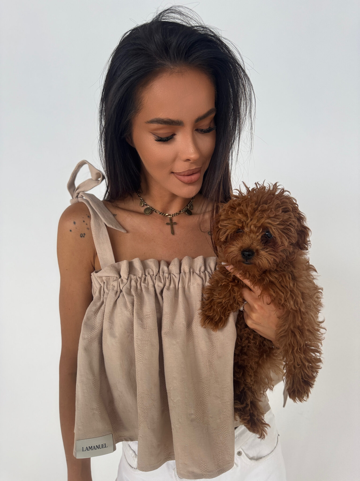 Top TROPICANA beż LAMANUEL - obrazek 6