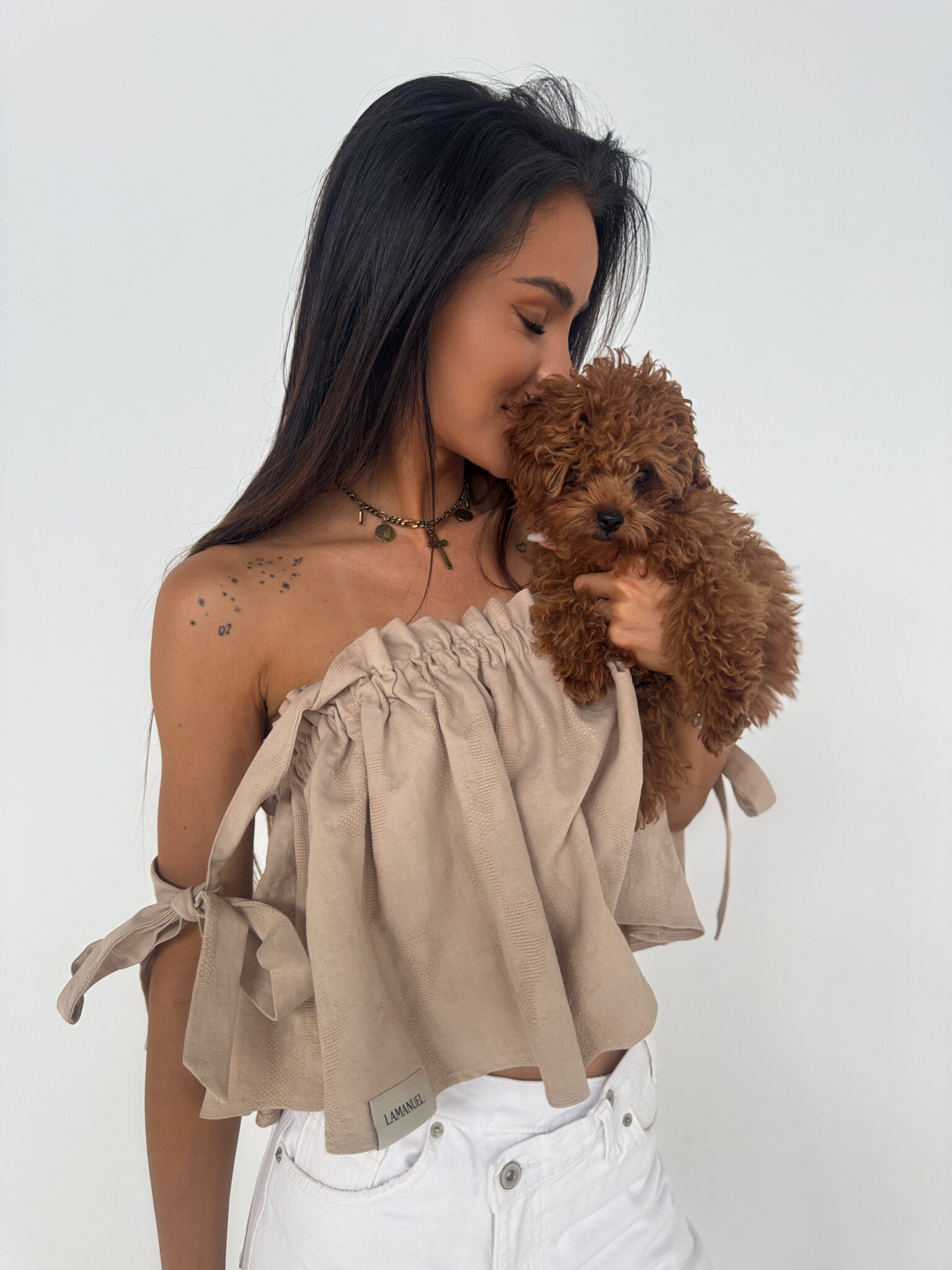 Top TROPICANA beż LAMANUEL - obrazek 7