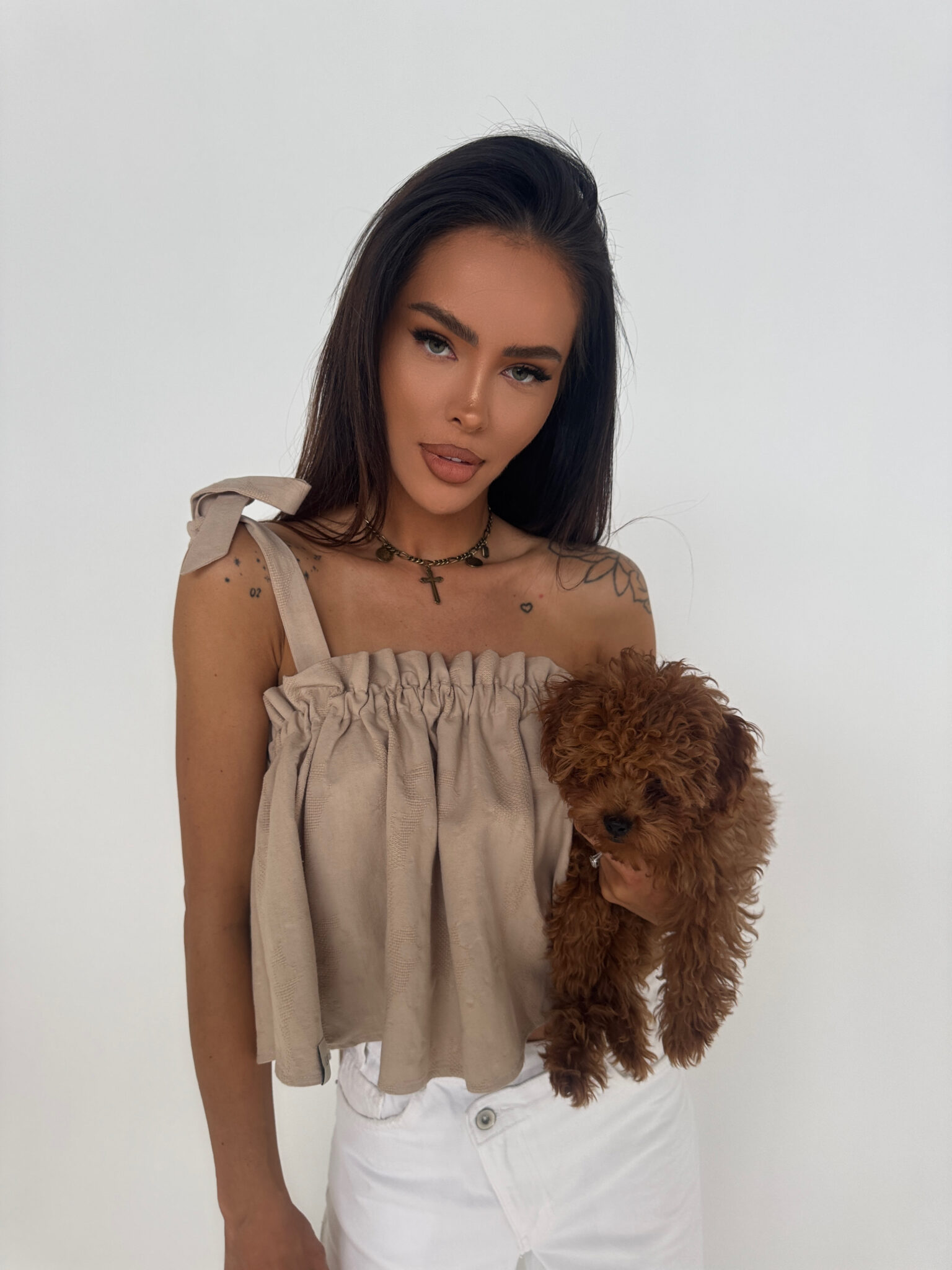 Top TROPICANA beż LAMANUEL - obrazek 9