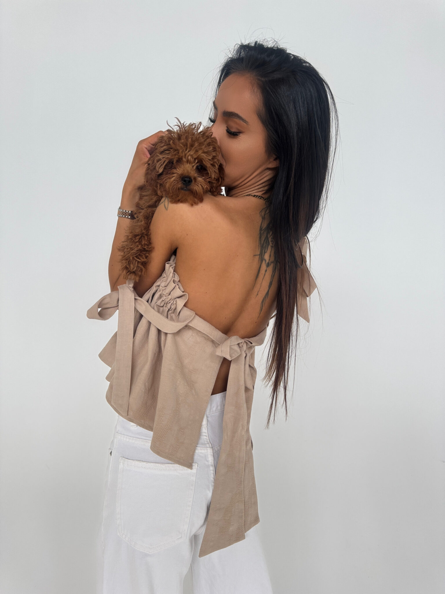 Top TROPICANA beż LAMANUEL - obrazek 5