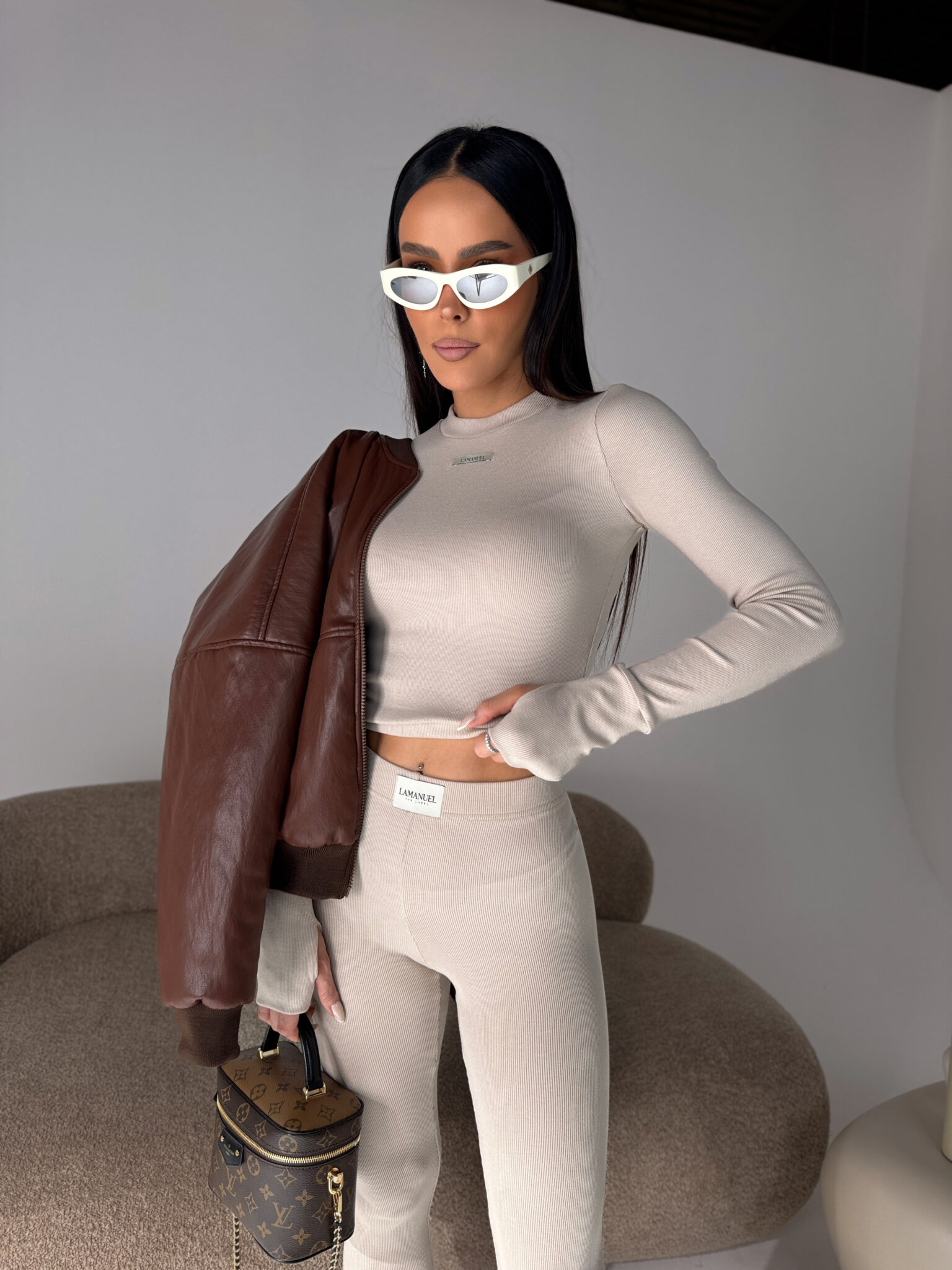 Top FUSION beż LAMANUEL - obrazek 5