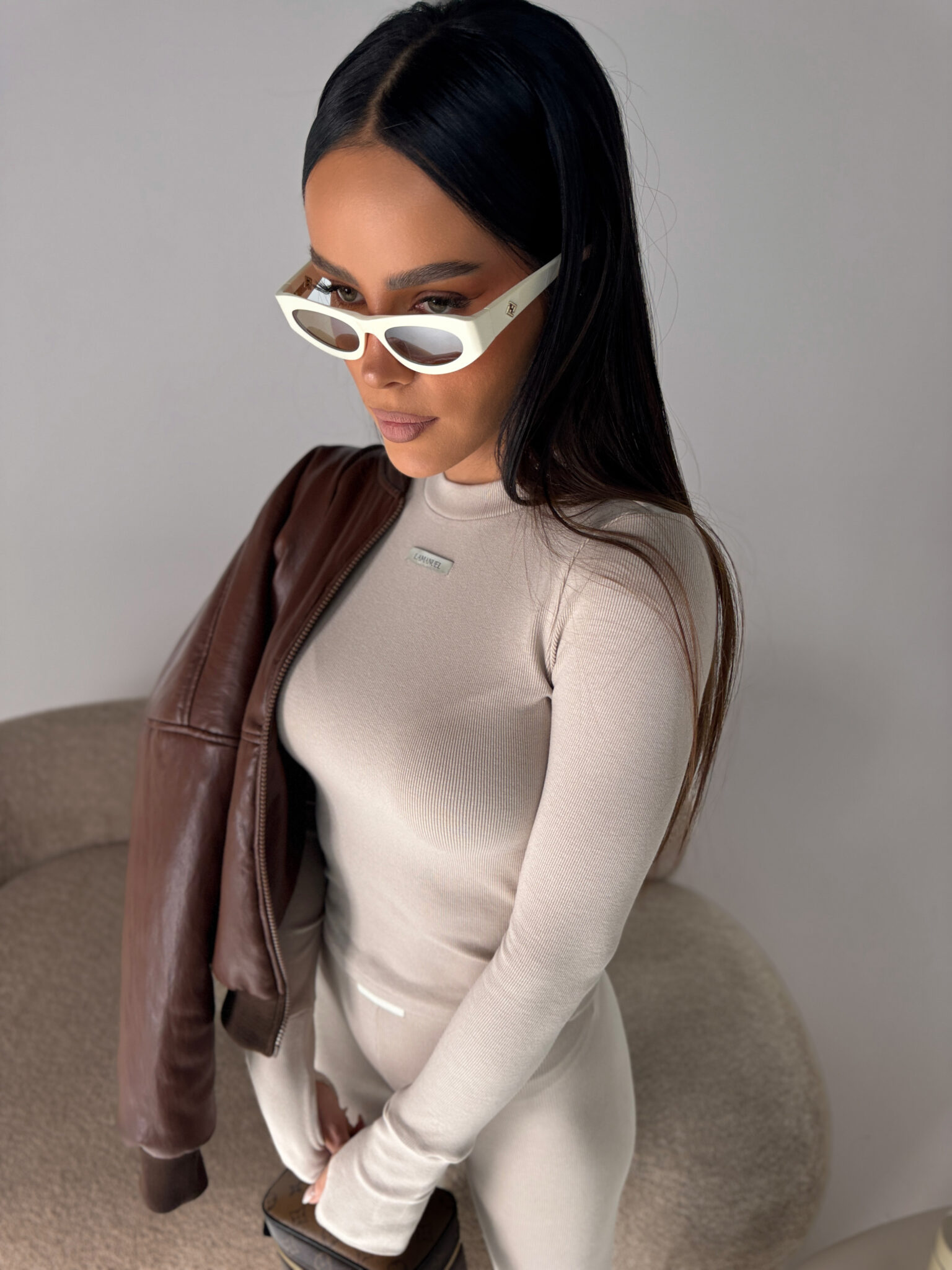 Top FUSION beż LAMANUEL - obrazek 3