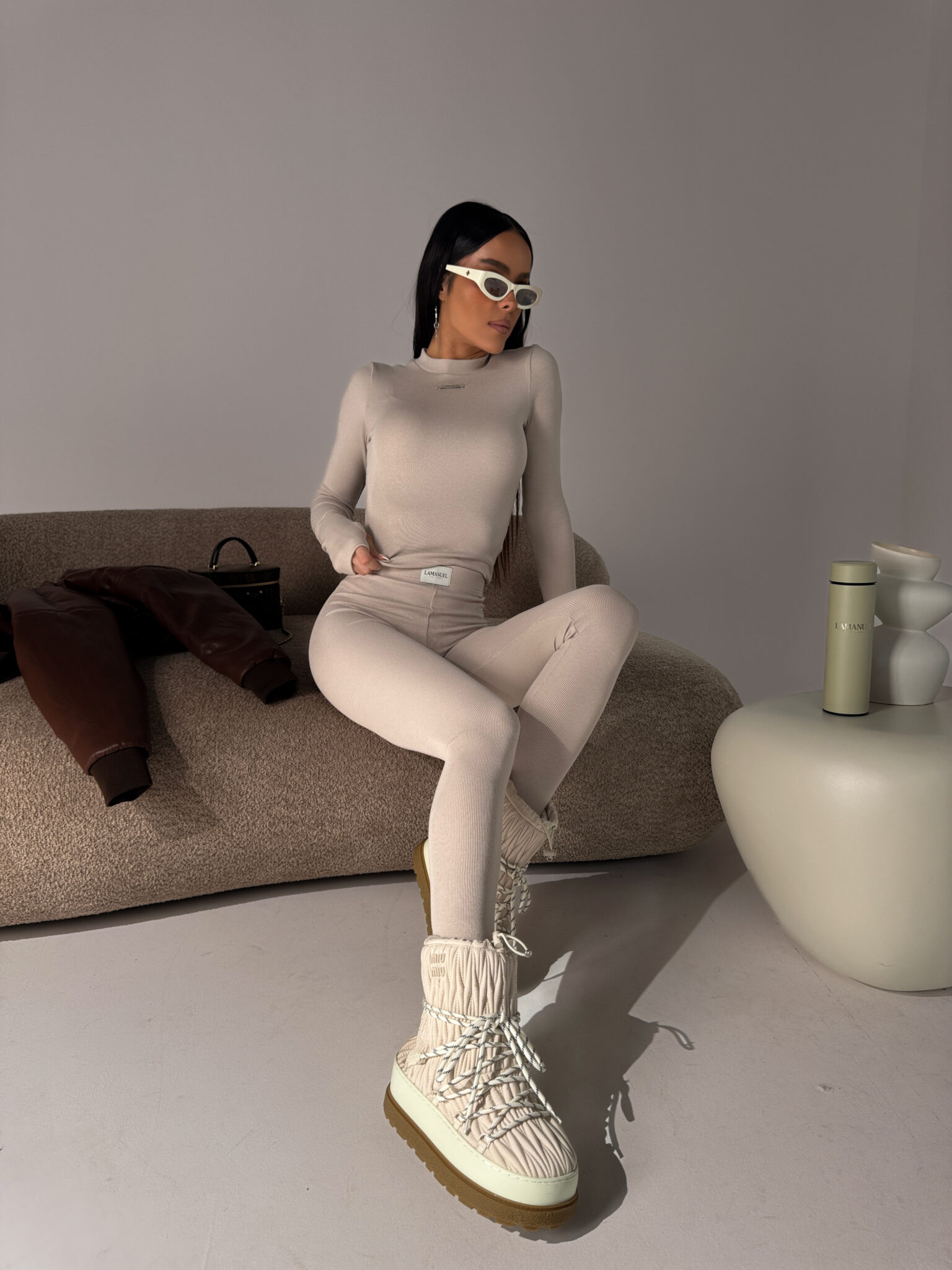 Top FUSION beż LAMANUEL - obrazek 2