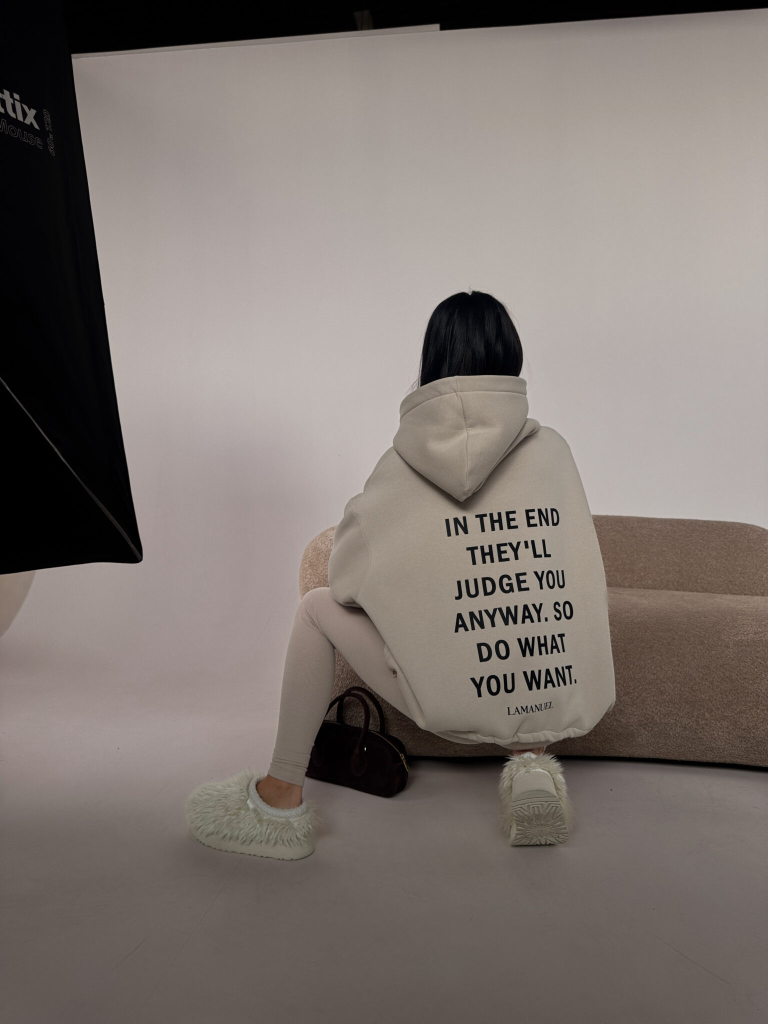 Bluza TONE beż LAMANUEL - obrazek 4