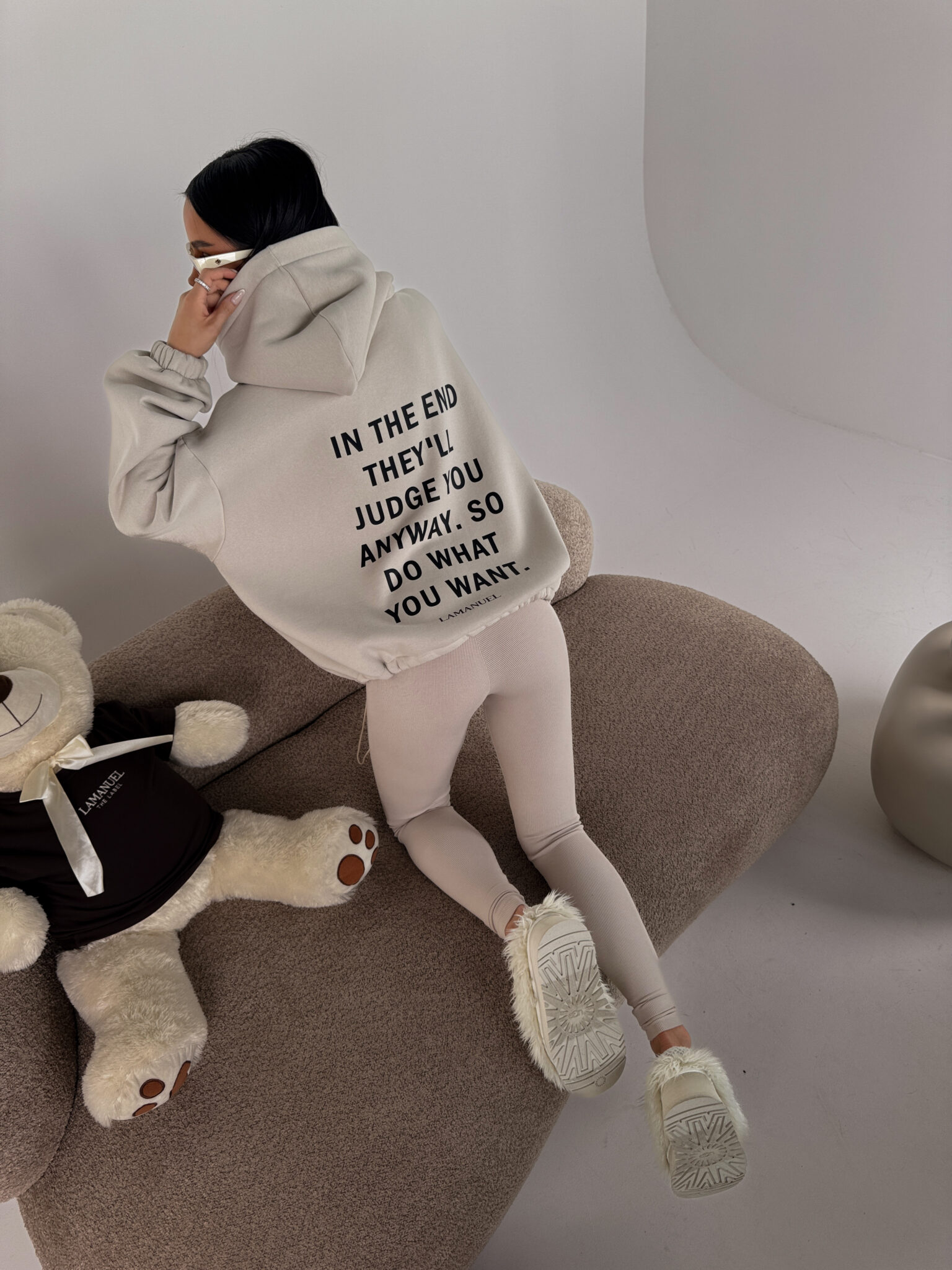 Bluza TONE beż LAMANUEL - obrazek 3