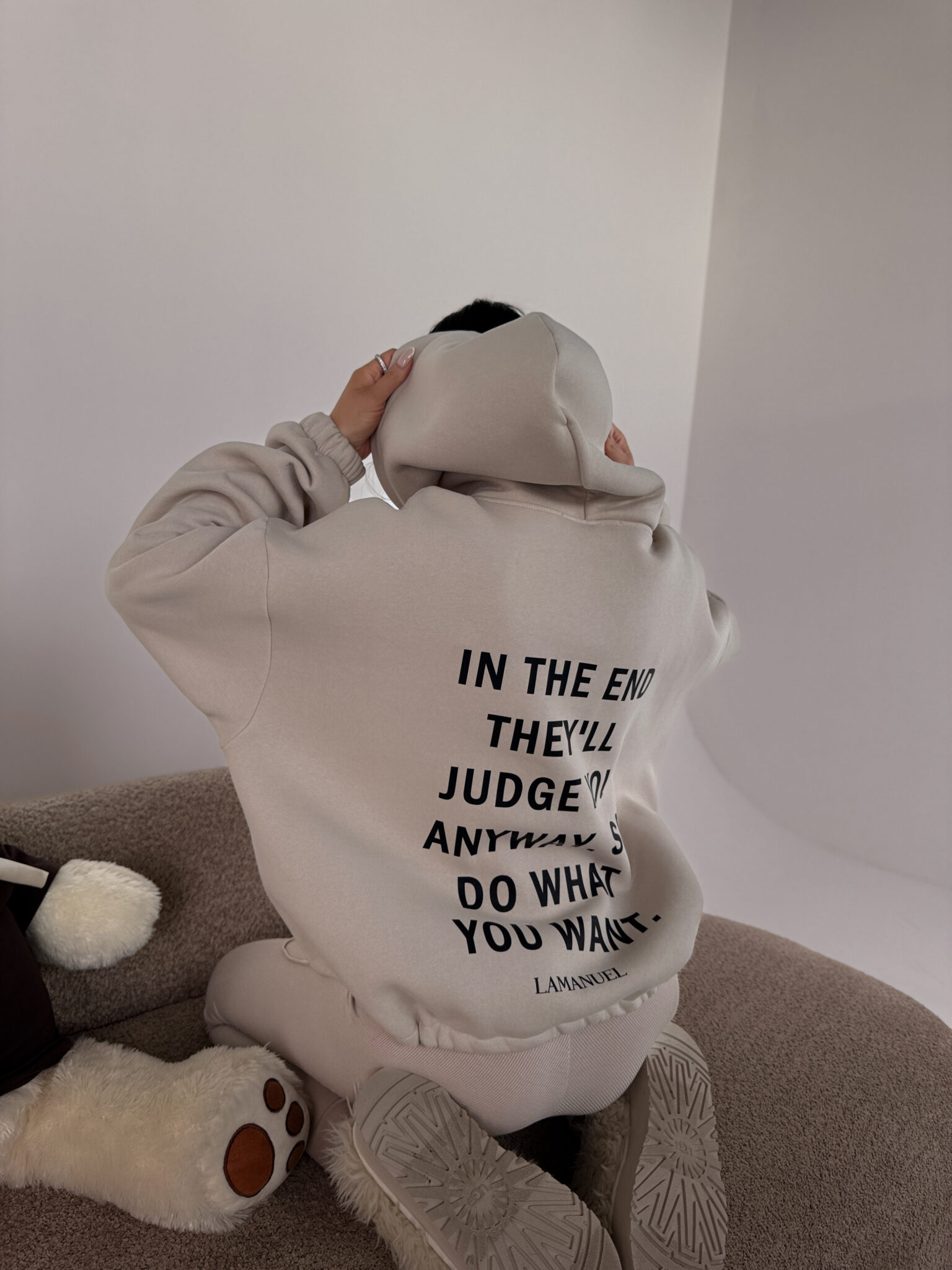 Bluza TONE beż LAMANUEL - obrazek 9