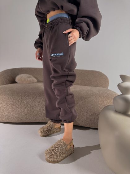 Spodnie CREAMY czekolada