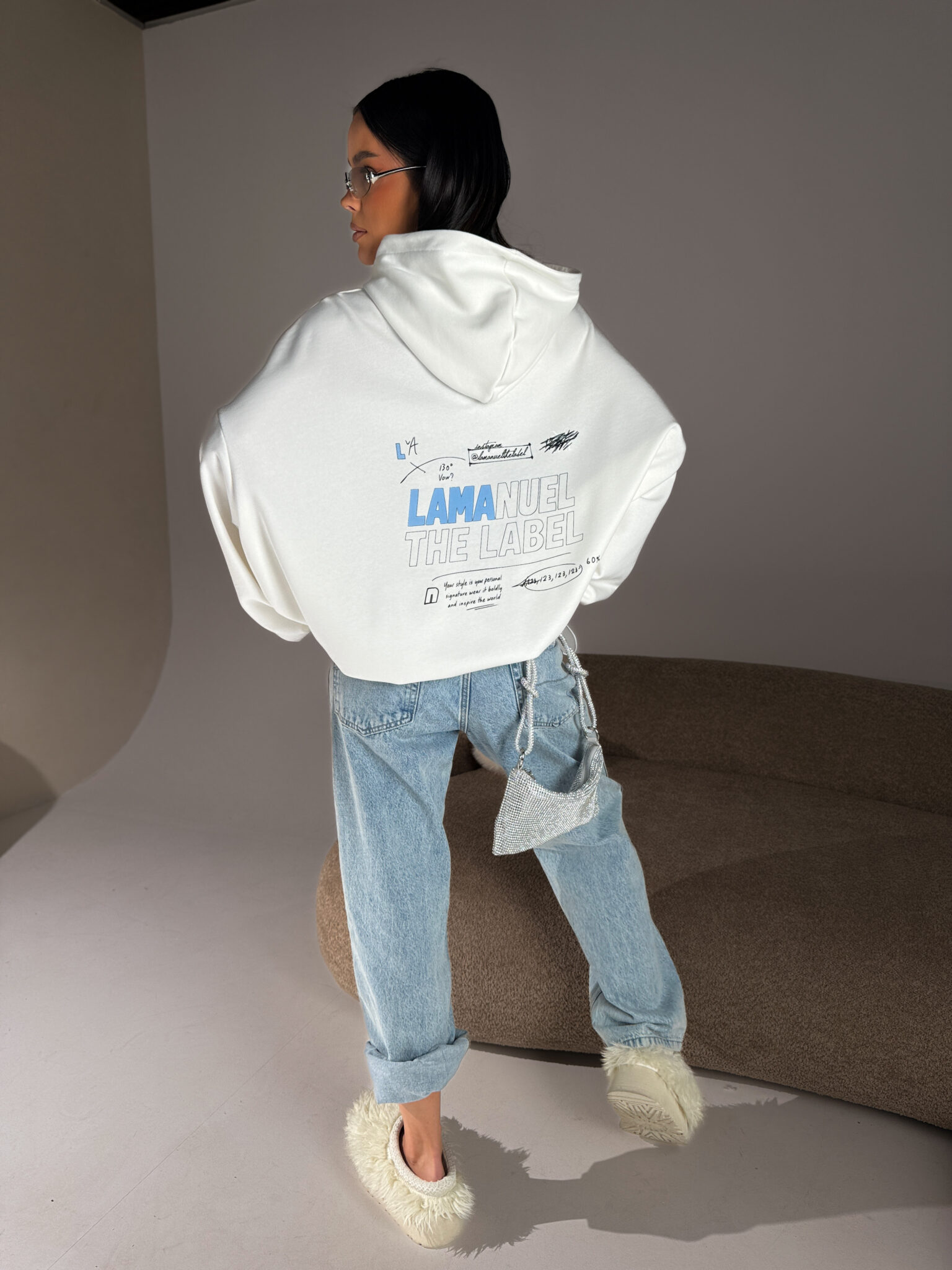 Bluza RESPECT ecru LAMANUEL - obrazek 8