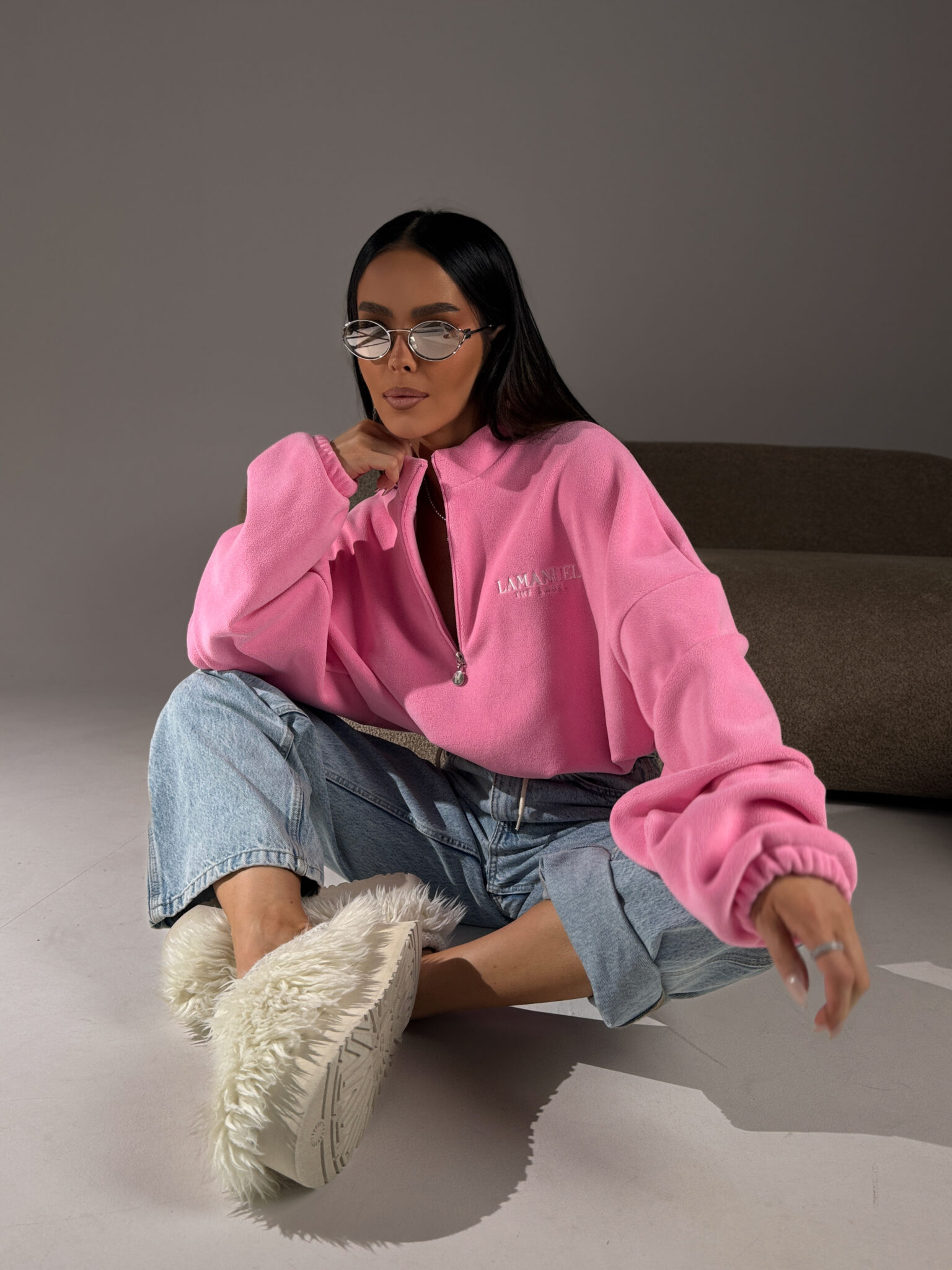 Bluza WARM UP róż LAMANUEL - obrazek 9