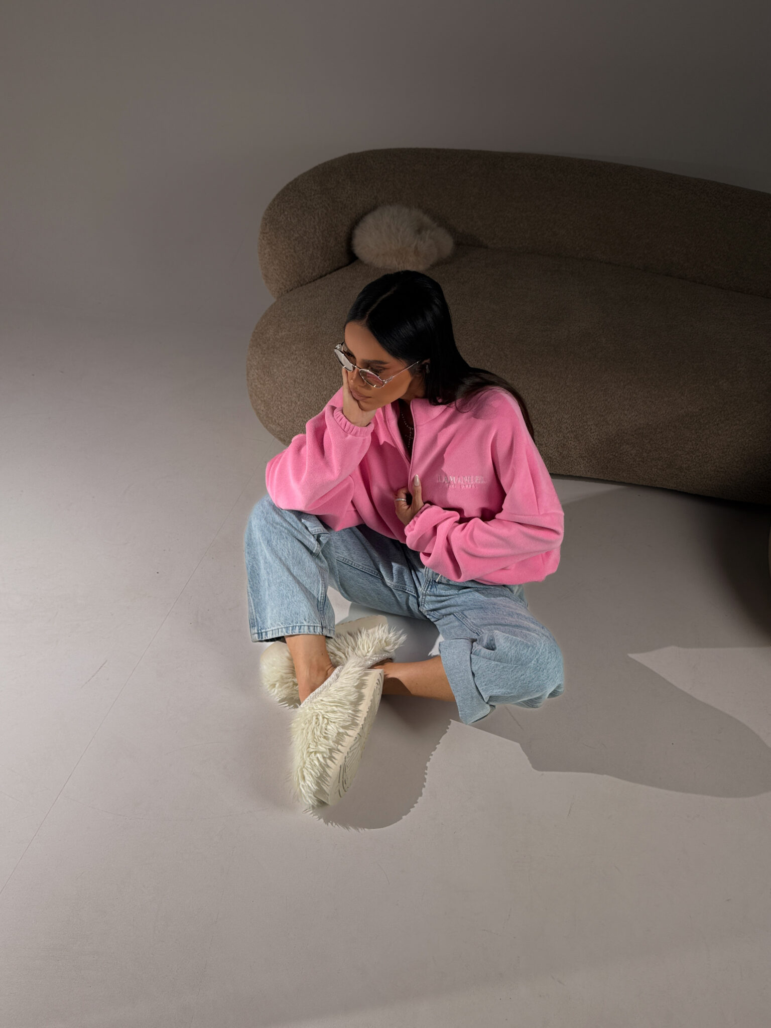 Bluza WARM UP róż LAMANUEL - obrazek 4