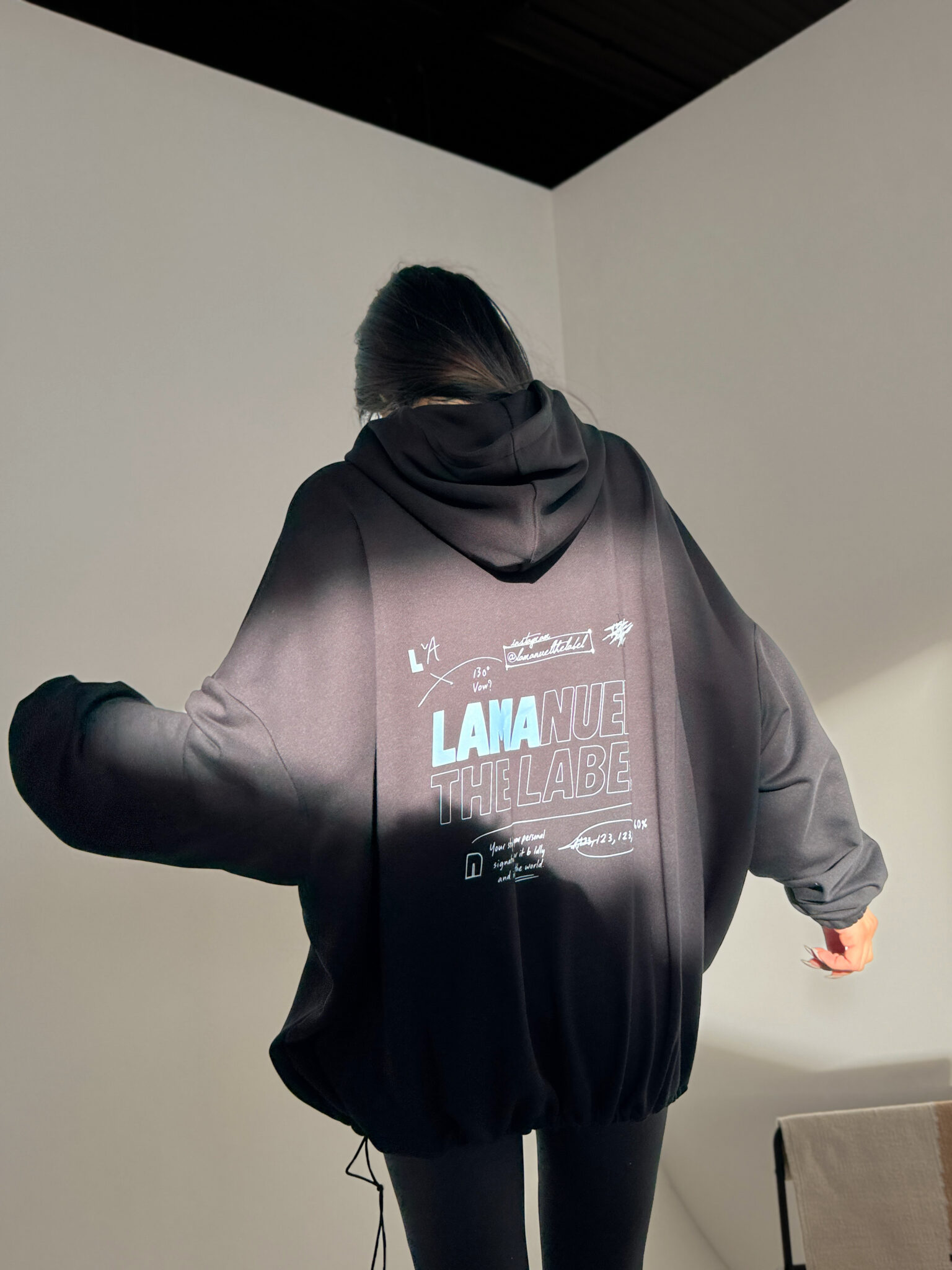 Bluza RESPECT czarna LAMANUEL - obrazek 7