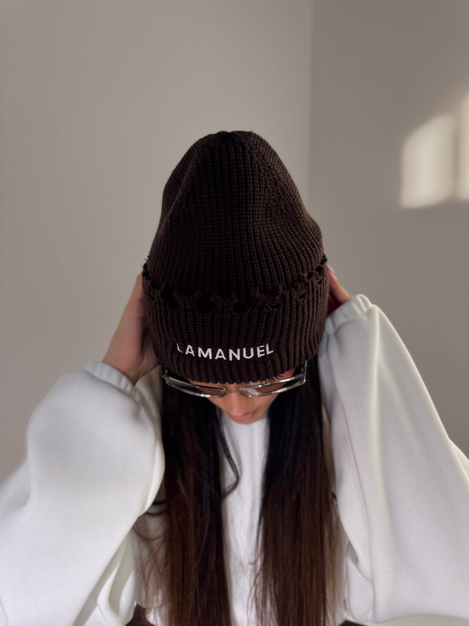 Czapka ALPINE czekolada LAMANUEL - obrazek 4