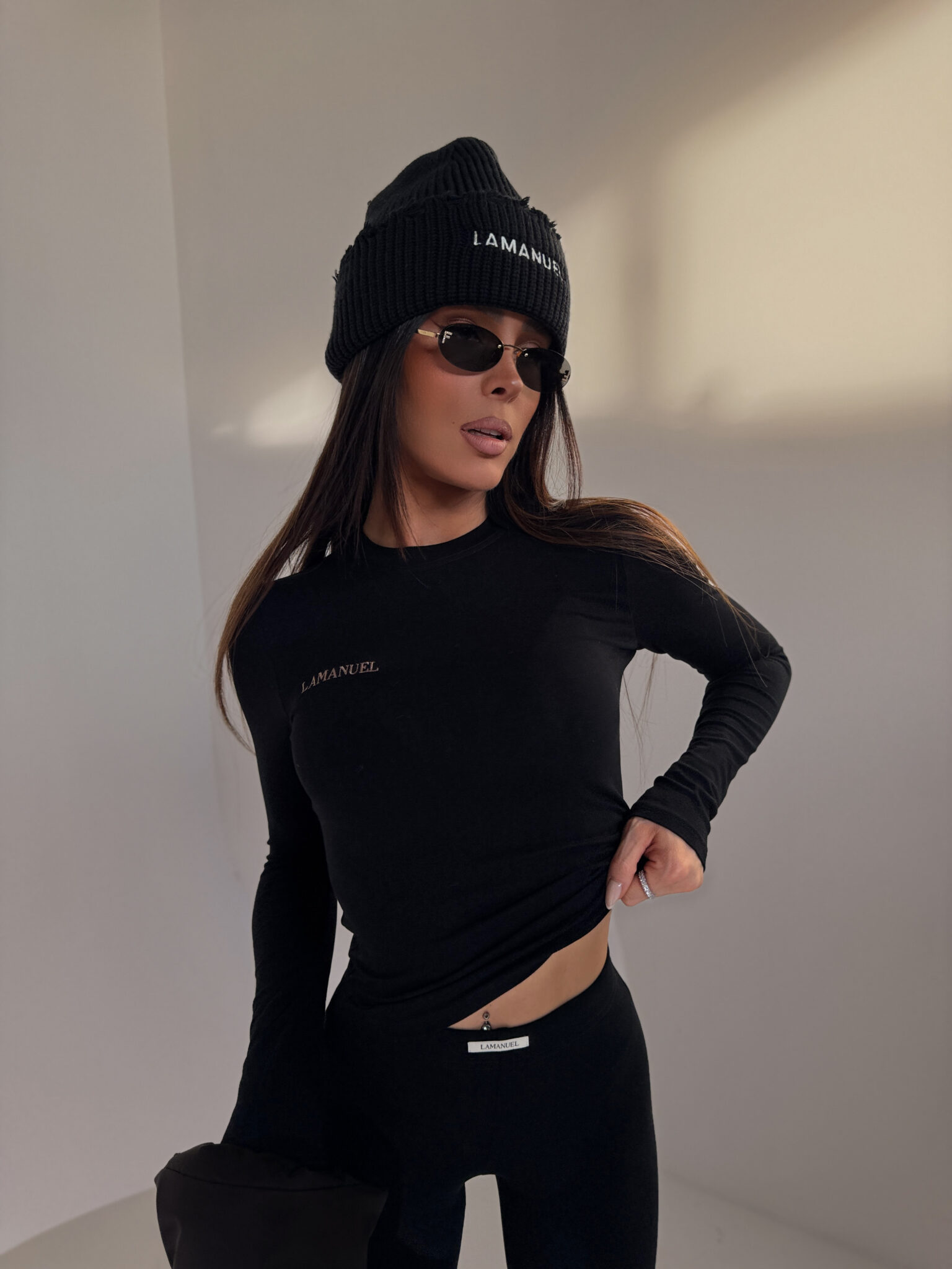 Top ORIGIN czarny LAMANUEL - obrazek 8