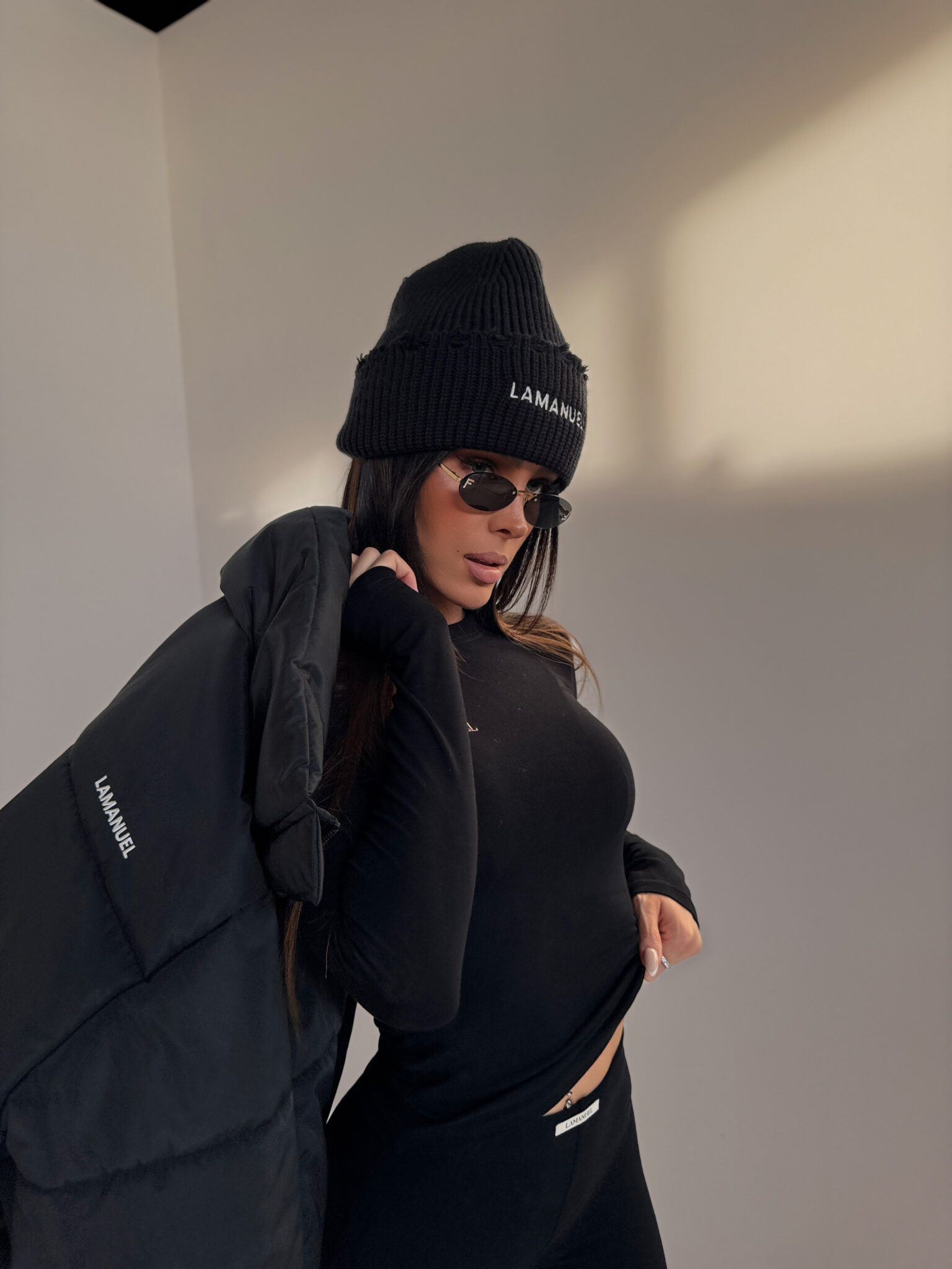 Top ORIGIN czarny LAMANUEL - obrazek 6