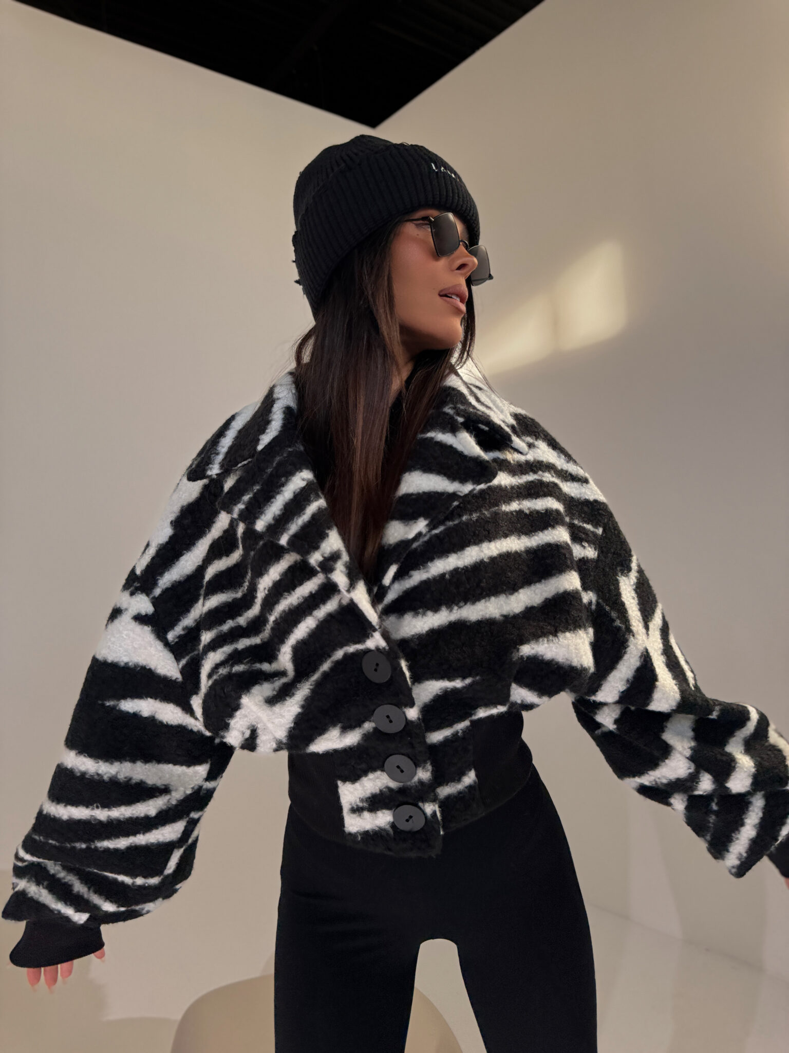 Kurtka FROSTY zebra LAMANUEL - obrazek 2