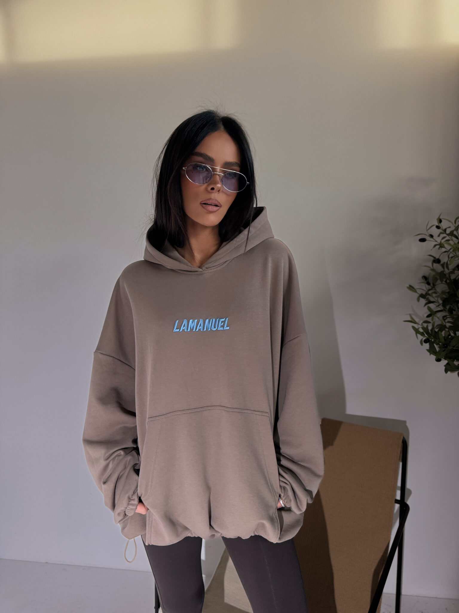 Bluza RESPECT latte LAMANUEL - obrazek 6