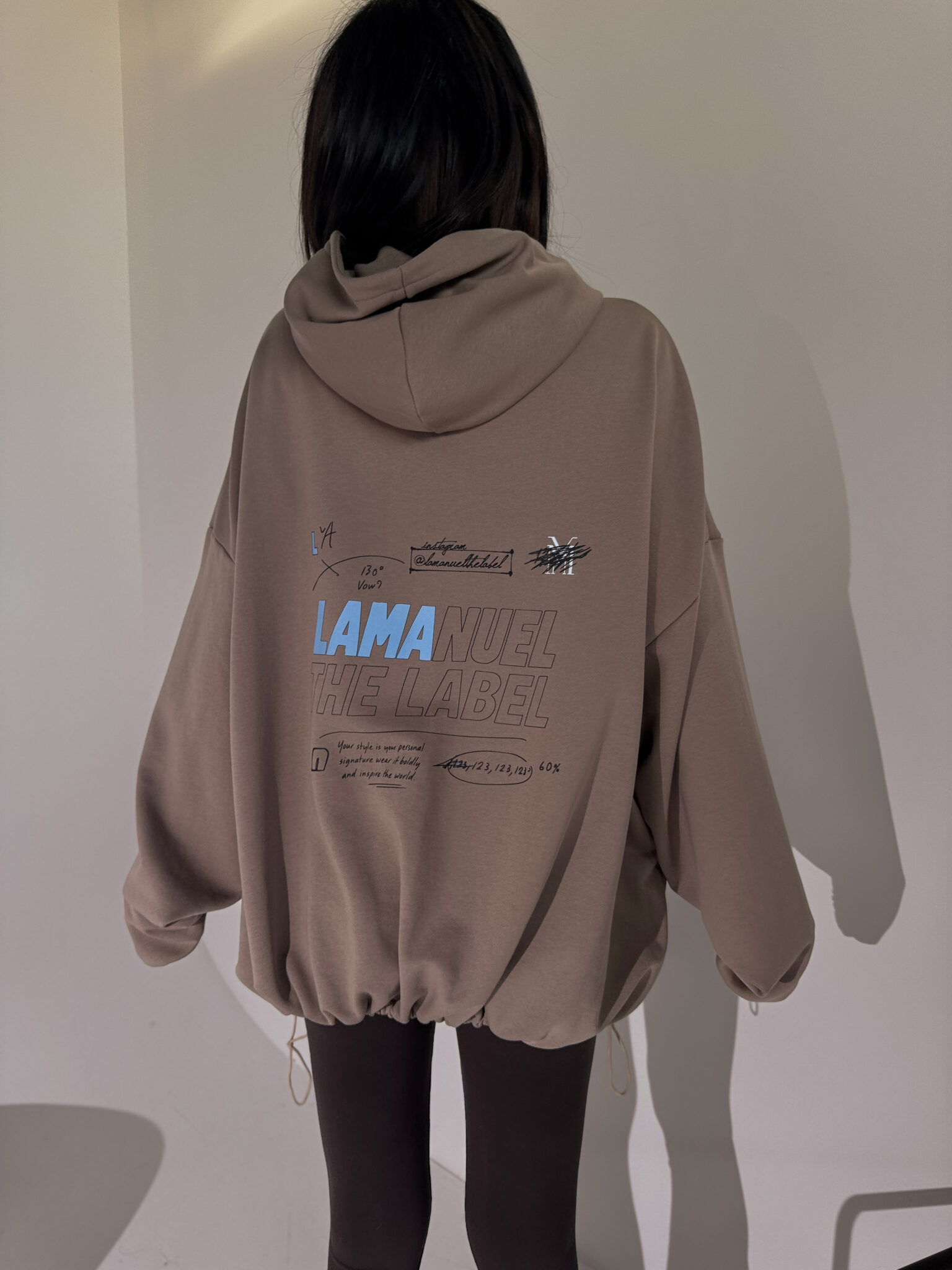 Bluza RESPECT latte LAMANUEL - obrazek 4