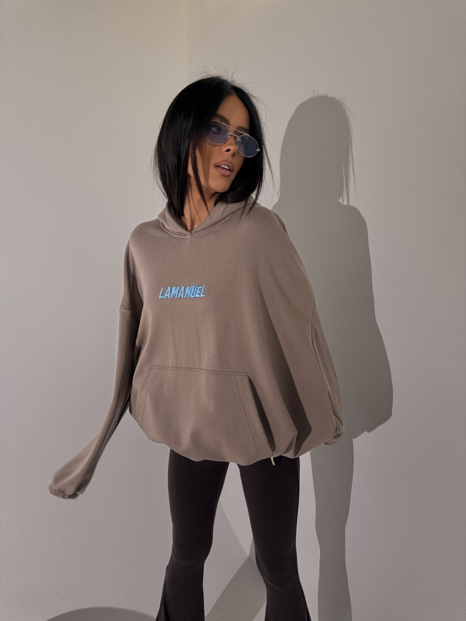 Bluza RESPECT latte LAMANUEL - obrazek 3