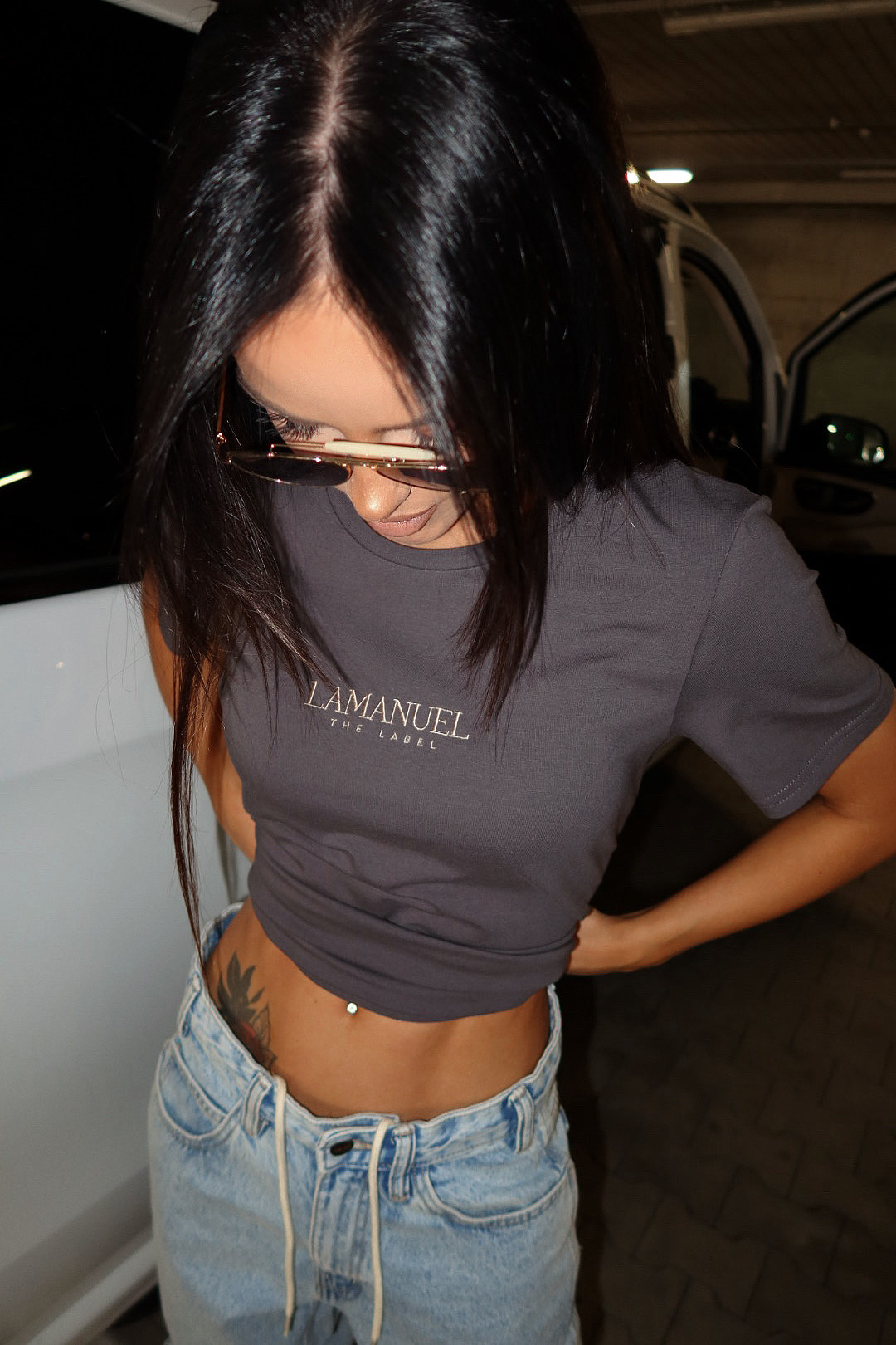 Tshirt SASSY grafit LAMANUEL - obrazek 2