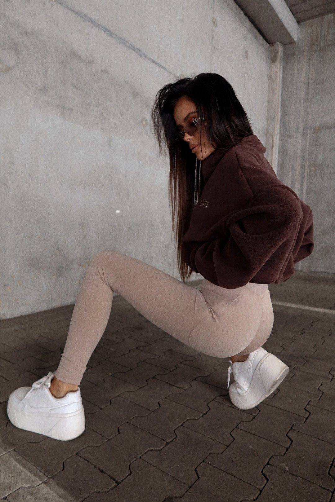 Bluza WARM UP czekolada LAMANUEL - obrazek 6