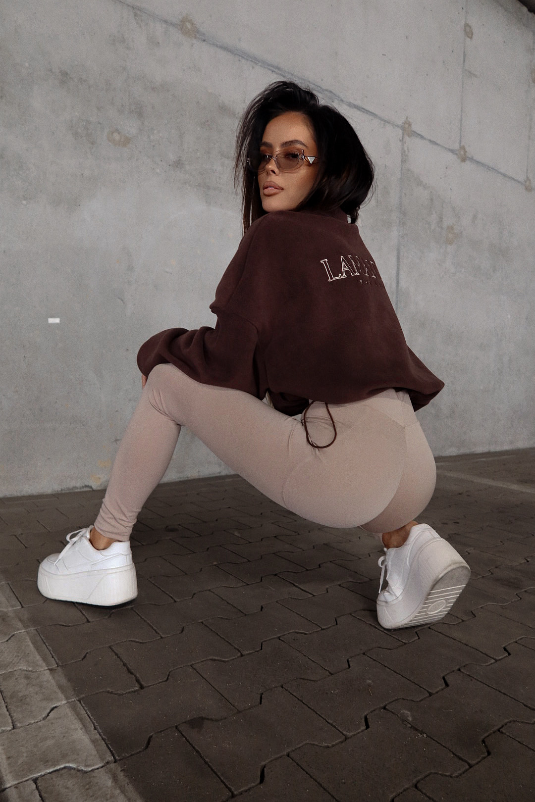 Bluza WARM UP czekolada LAMANUEL - obrazek 10