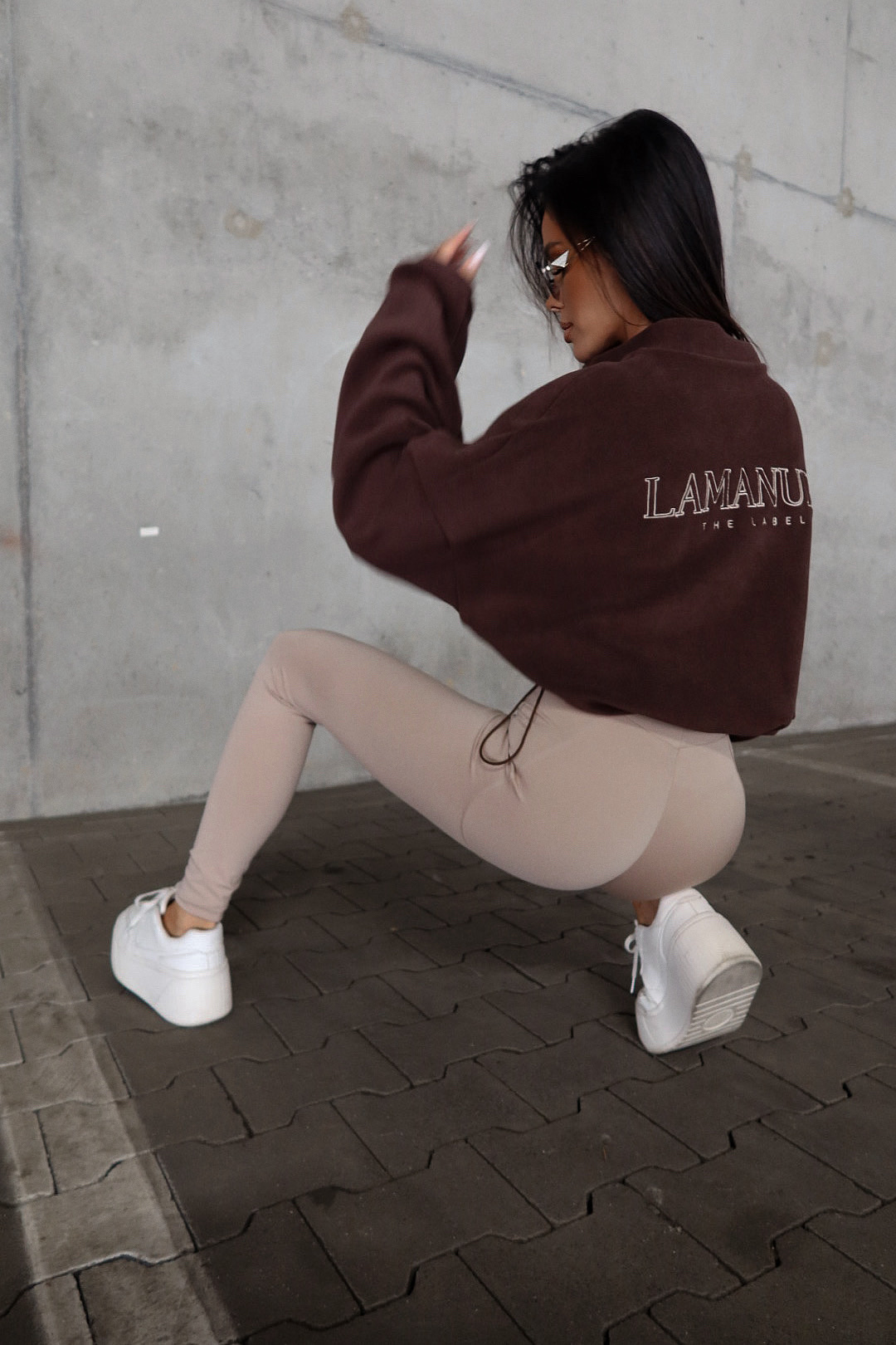 Bluza WARM UP czekolada LAMANUEL - obrazek 9