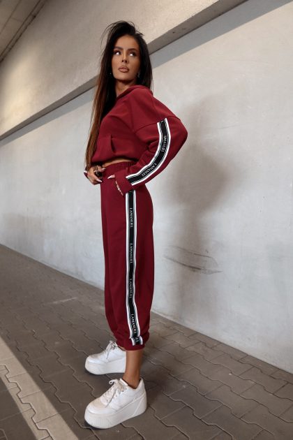 Komplet THAT ONE bordo