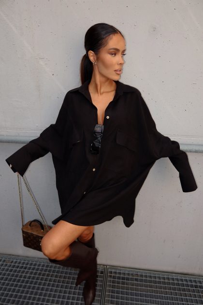 Koszula CAREER czarna