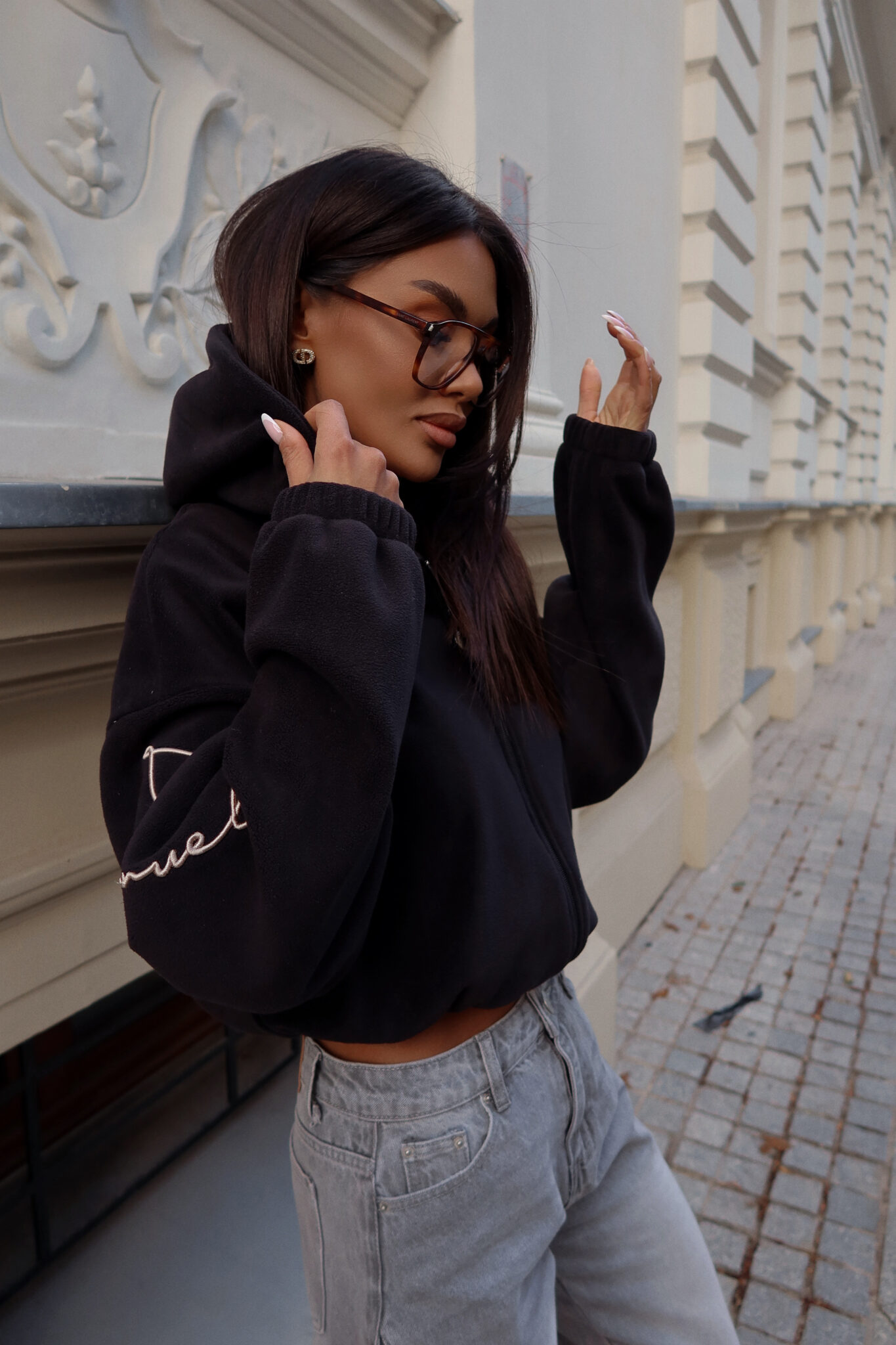 Bluza SNUG czarna LAMANUEL - obrazek 7