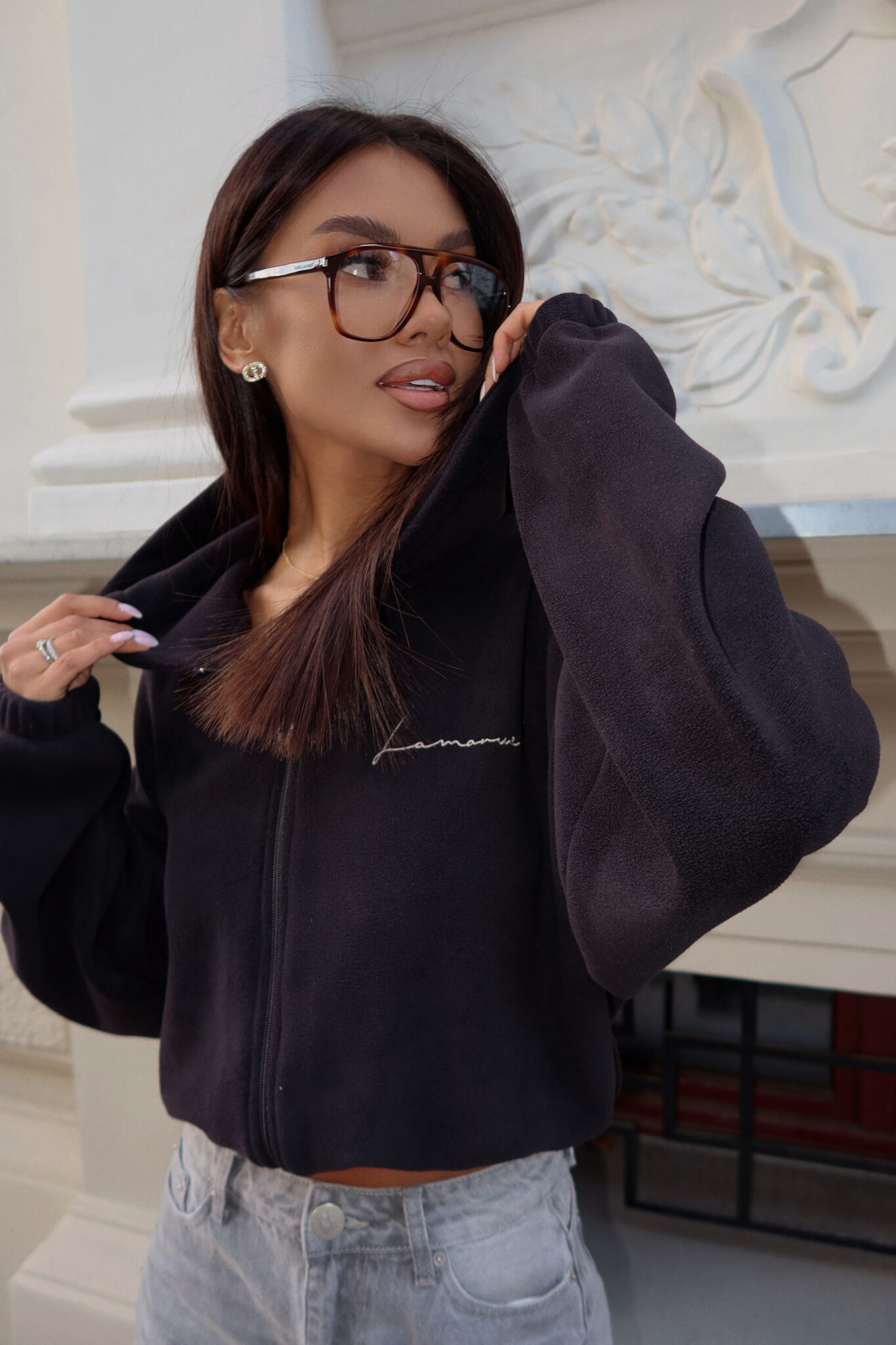 Bluza SNUG czarna LAMANUEL - obrazek 3