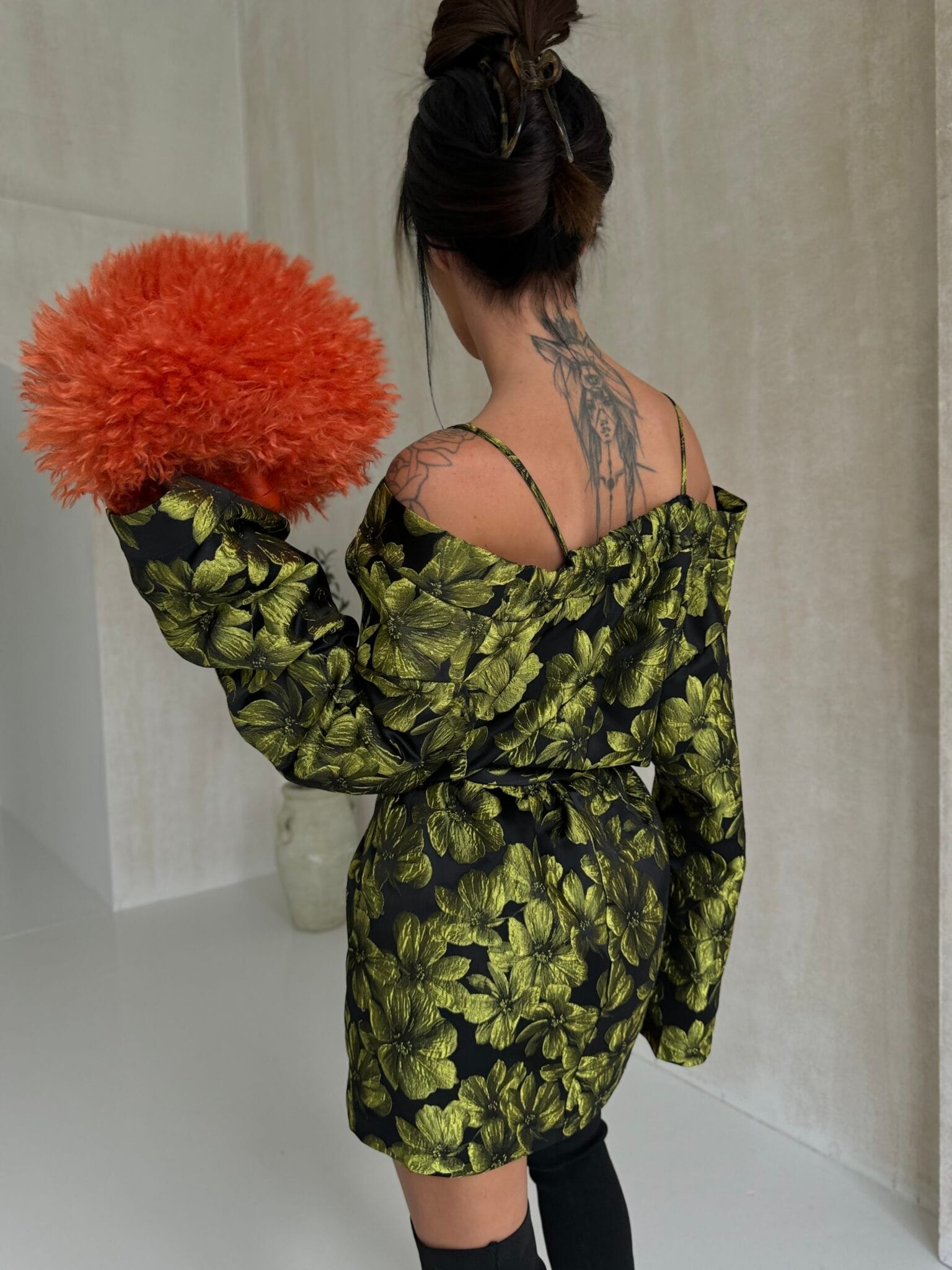 Sukienka AMARA seledyn LAMANUEL - obrazek 6