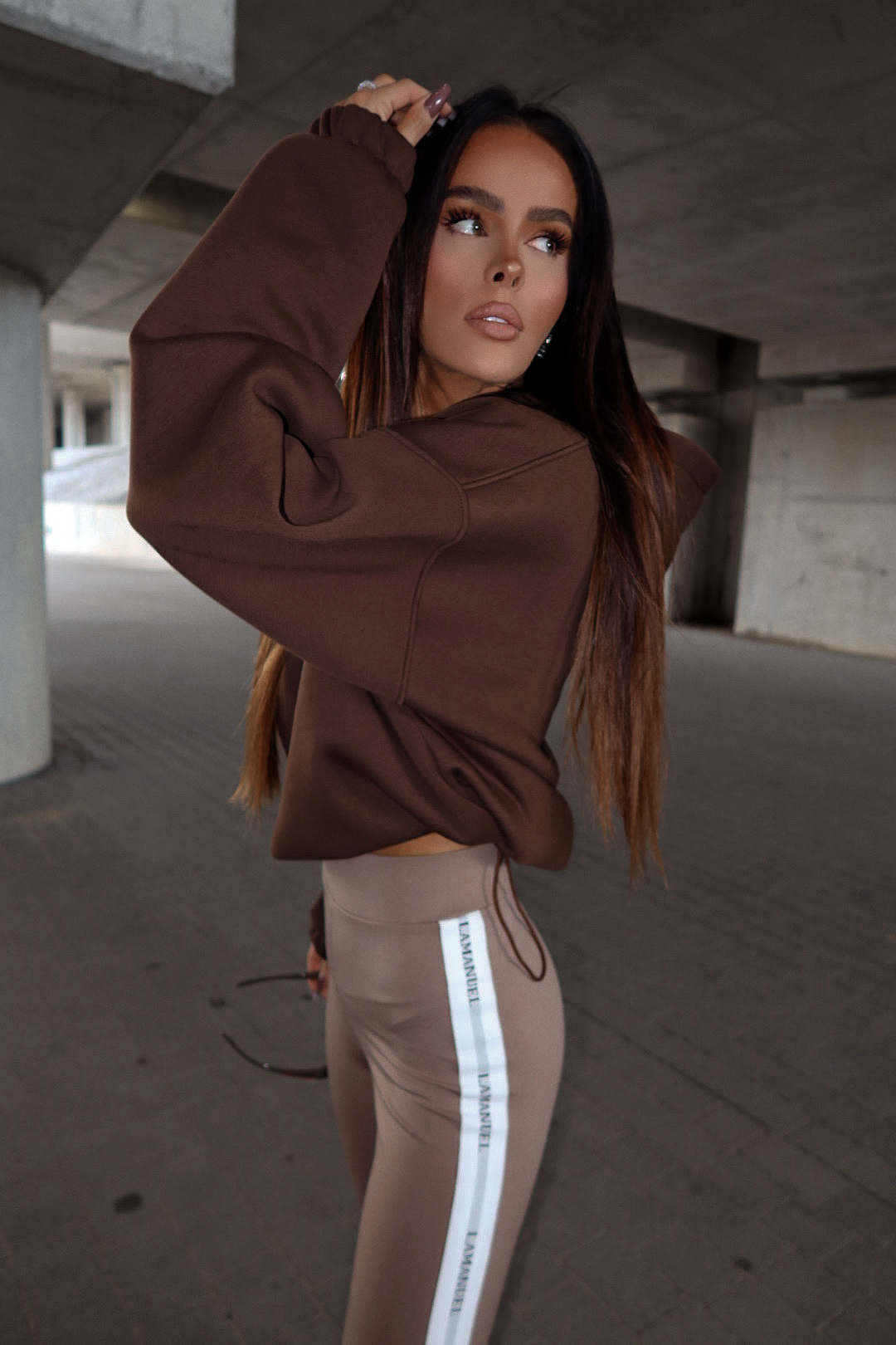 Legginsy VERSION latte LAMANUEL - obrazek 5