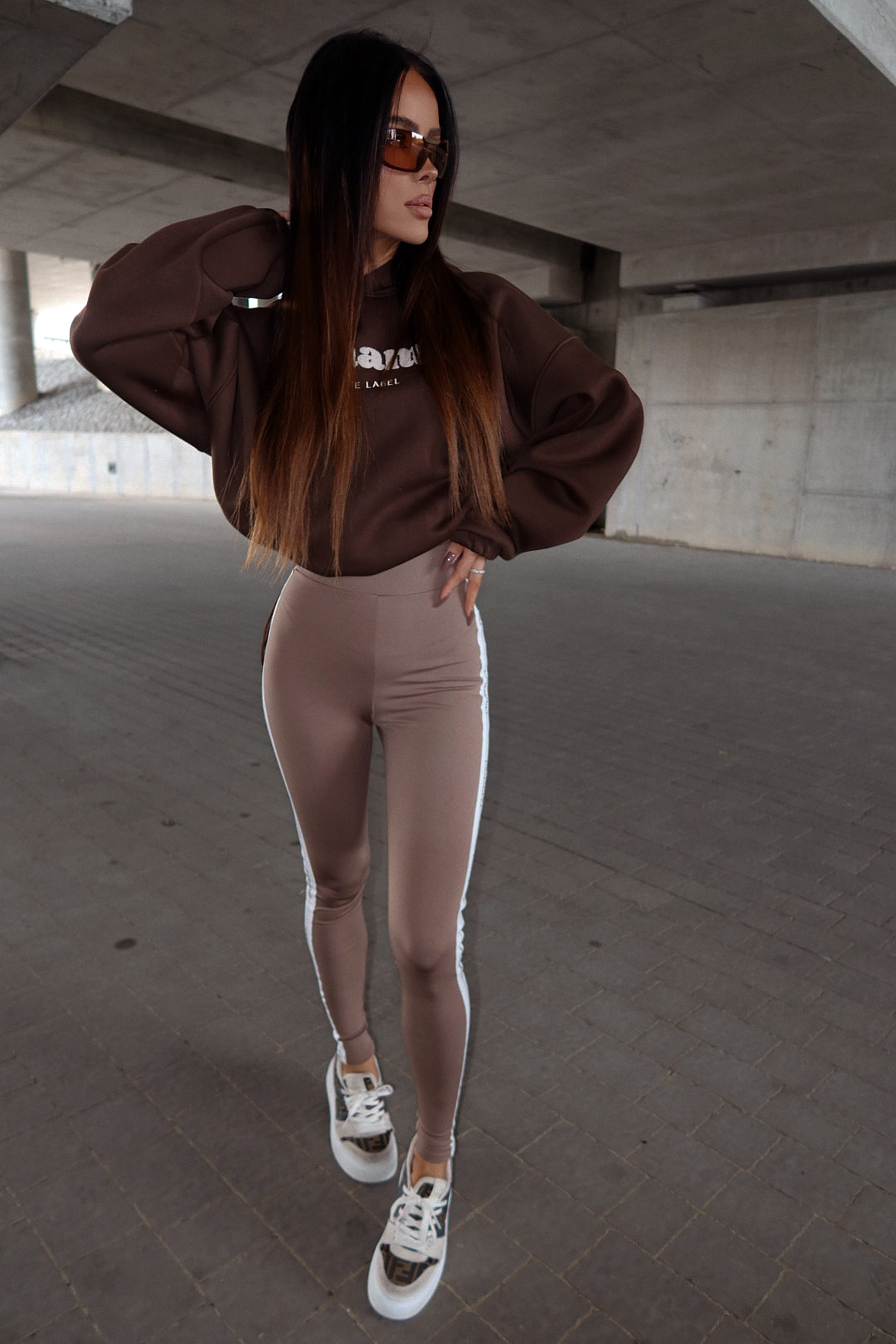 Legginsy VERSION latte LAMANUEL - obrazek 7