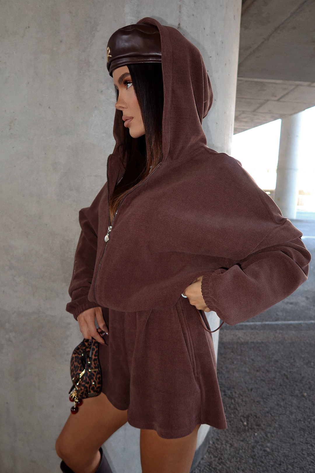 Kombinezon BUTTER czekolada LAMANUEL - obrazek 3