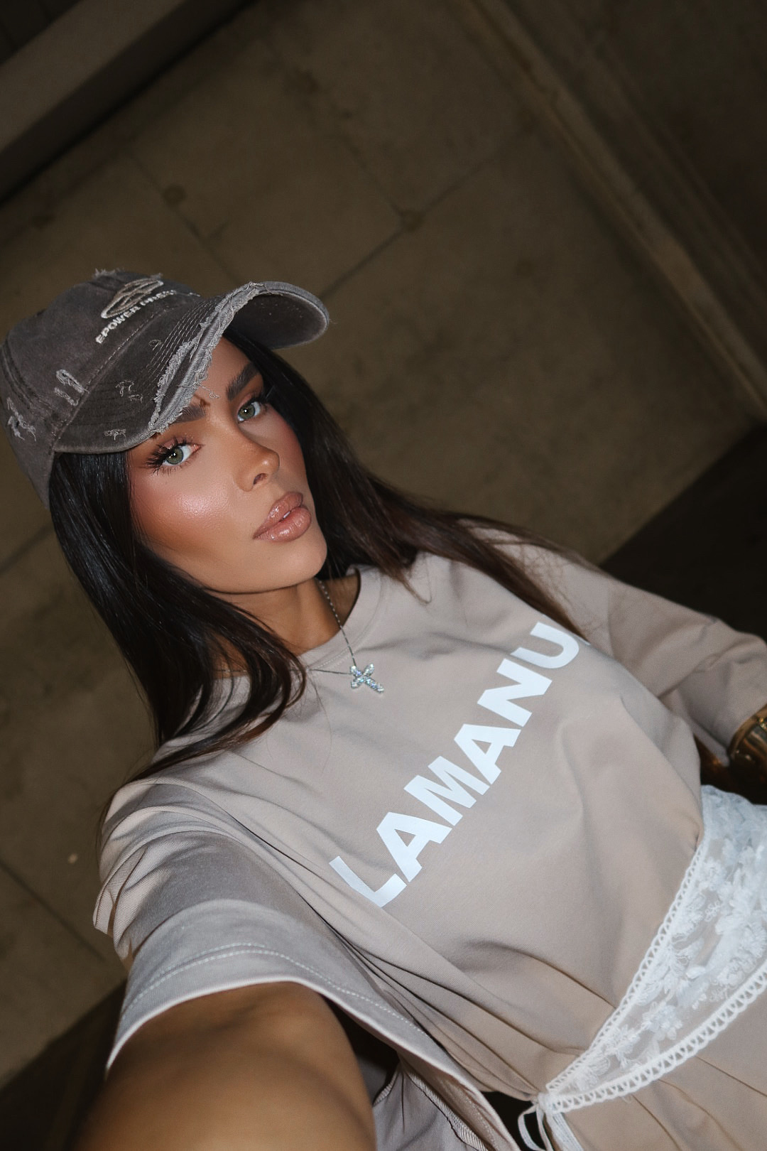 Tshirt NOIR beż LAMANUEL - obrazek 6