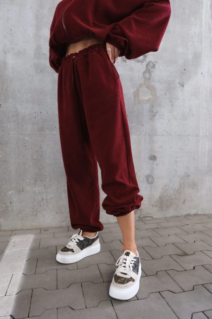 Spodnie THEME bordo