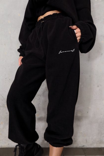 Spodnie THEME czarne